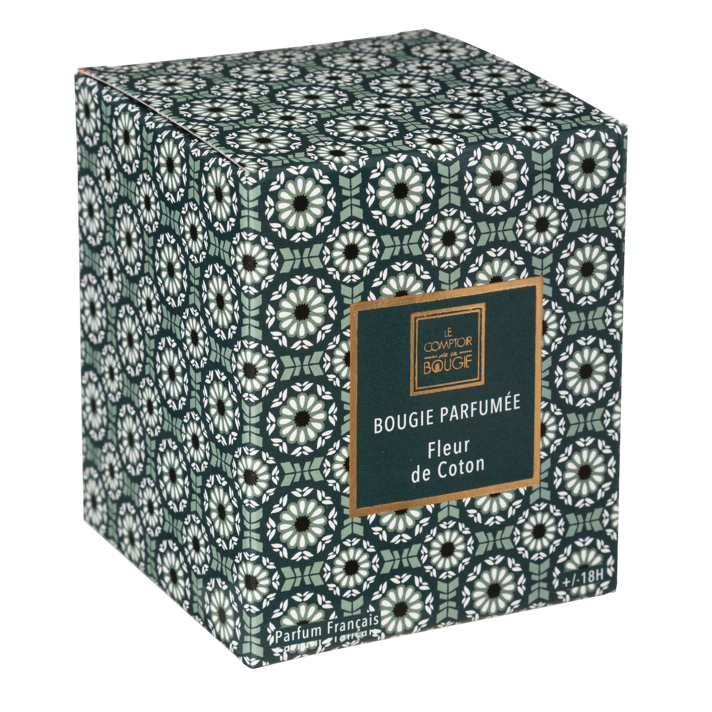 Lumanare parfumata "Neda" - Floare de bumbac, 110 g - Atmosphera