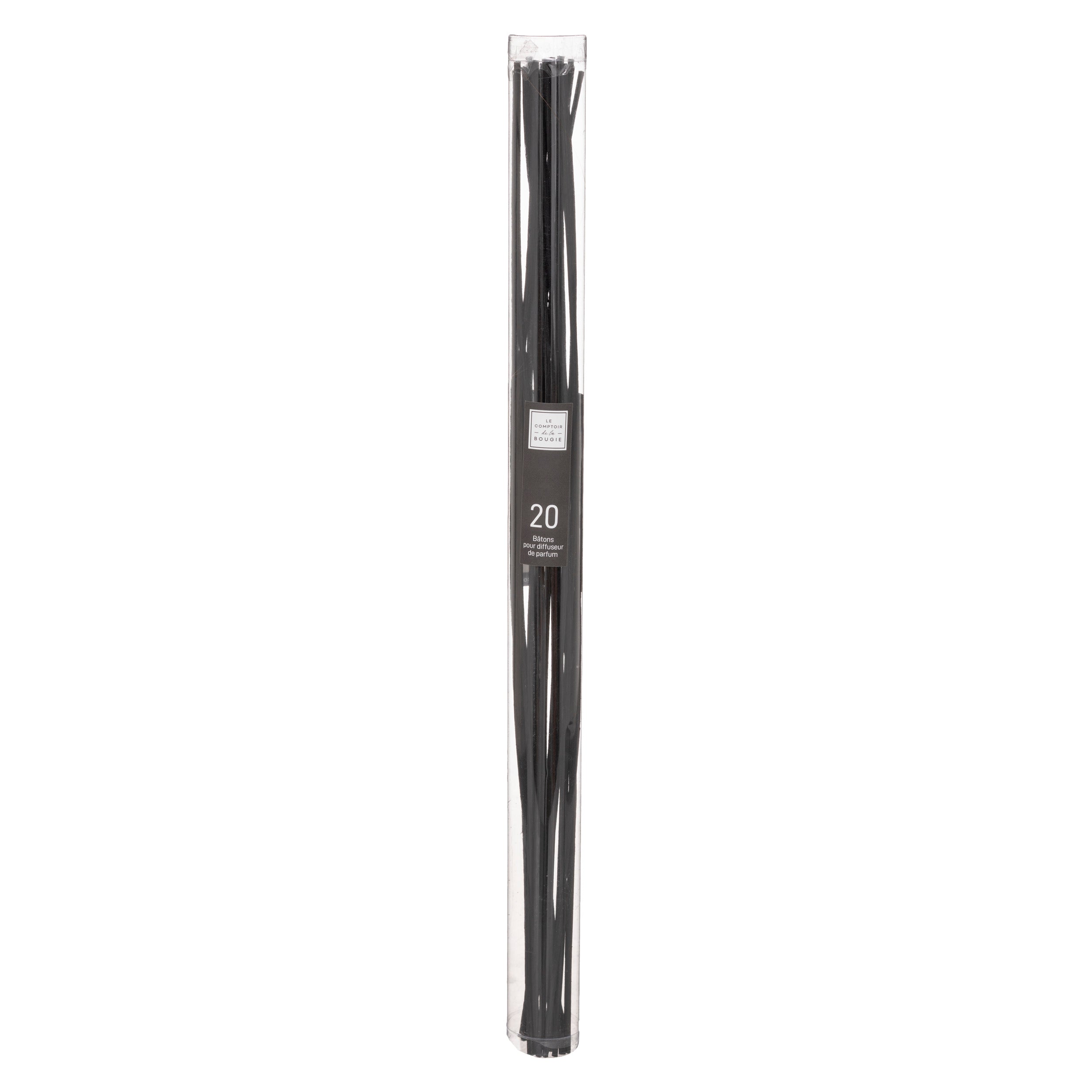 Betisoare difuzoare, 20 bucati - Negru, H. 40 cm - Atmosphera