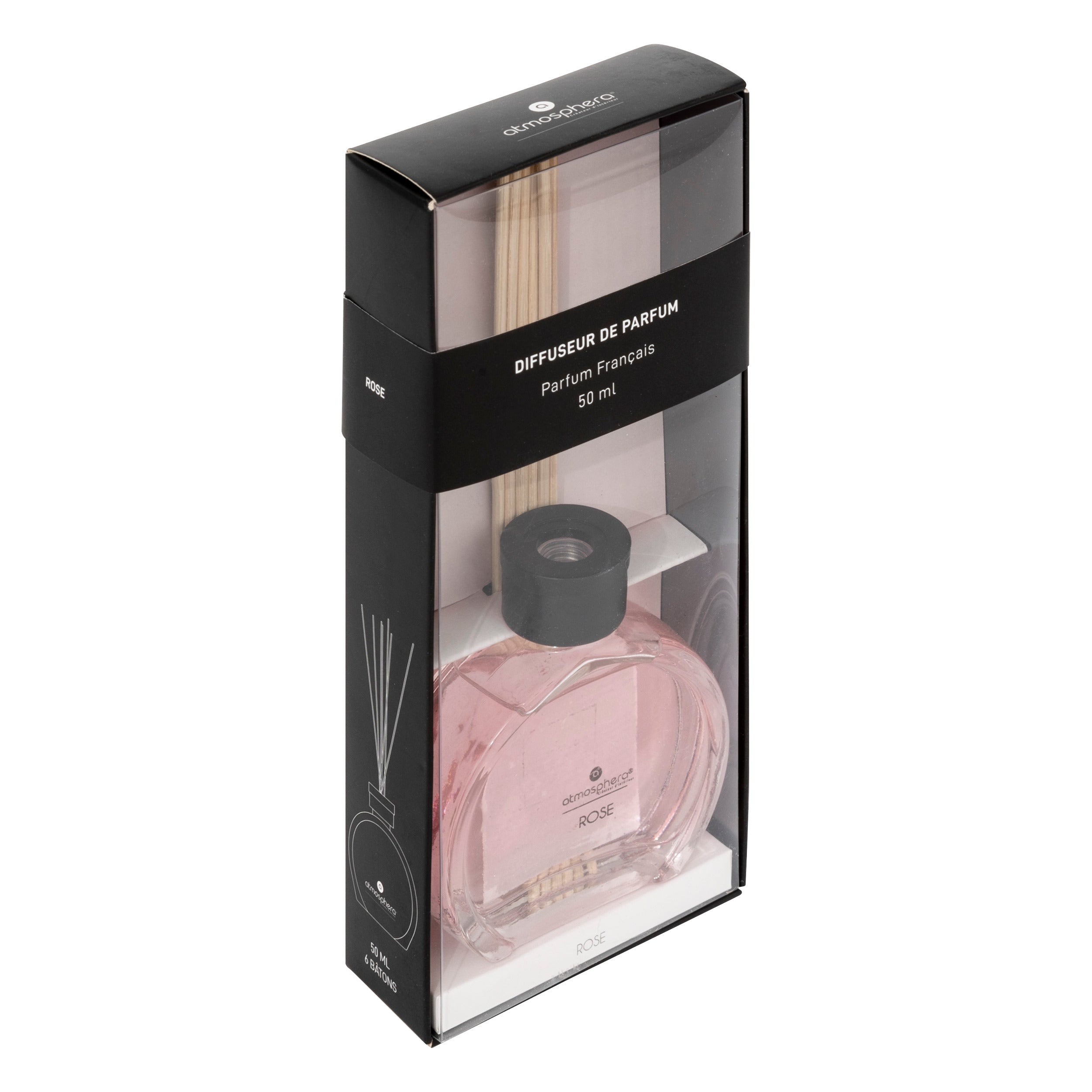 Difuzor de parfum "Haly" - Trandafir, 50 ml - Atmosphera