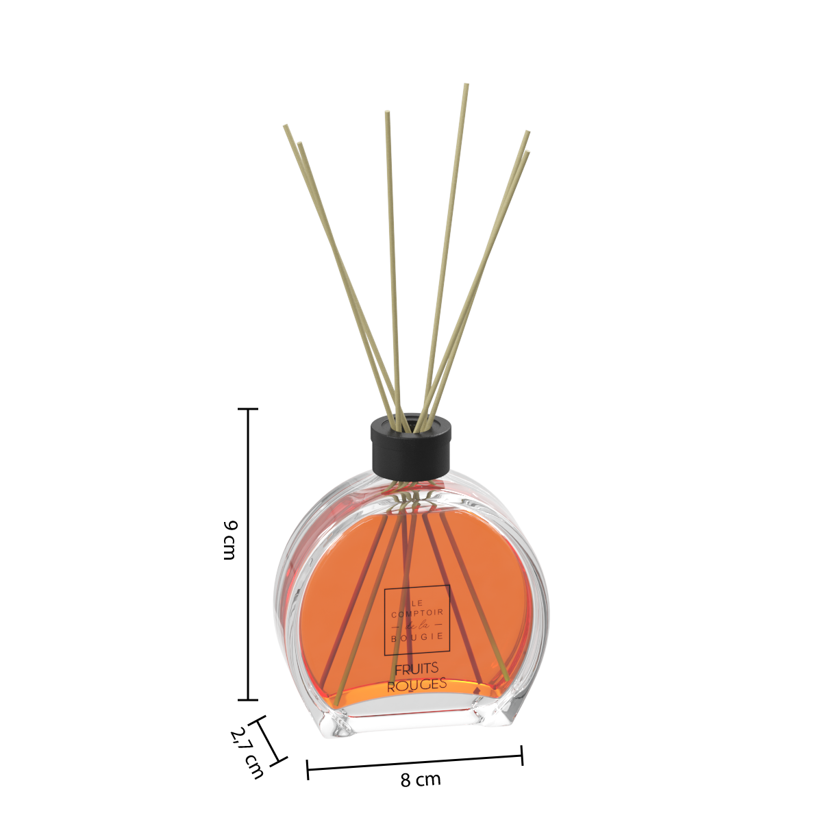 Difuzor de parfum "Haly" - Fructe de padure, 50 ml - Atmosphera