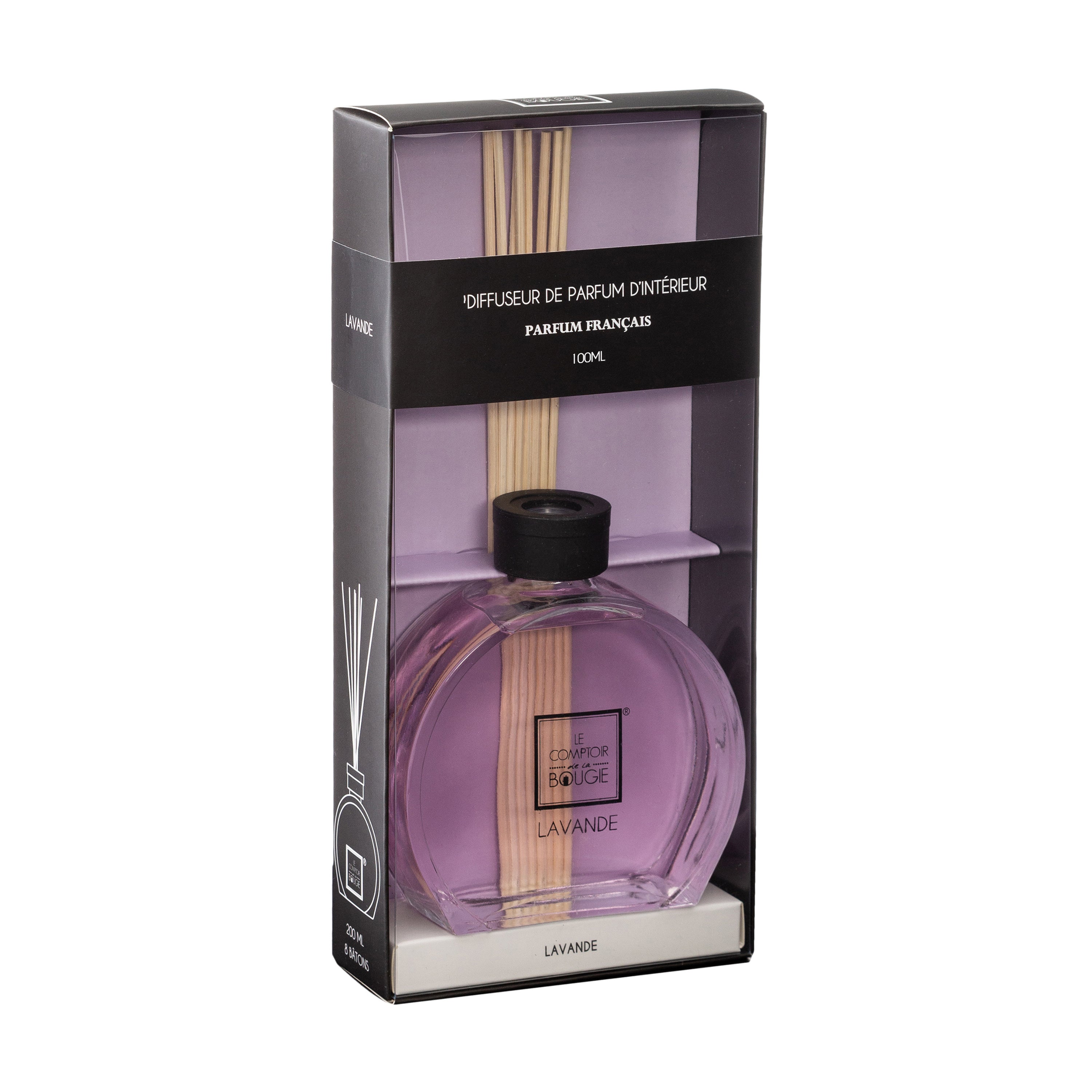 Difuzor de parfum "Haly" - Lavanda, 100 ml - Atmosphera