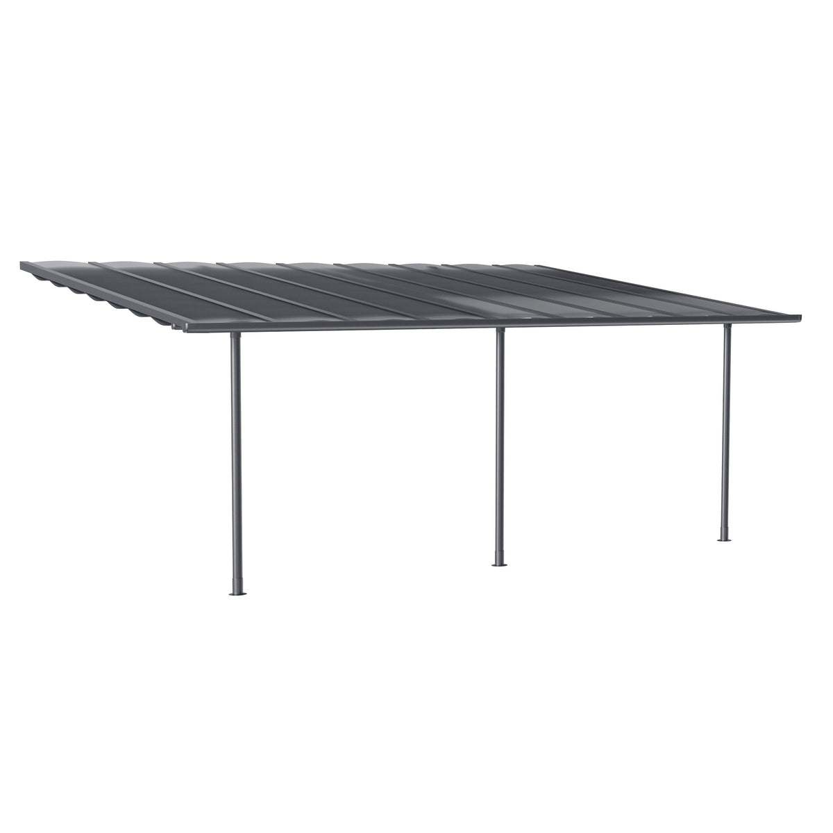Foisor si pergola, pergola perete belize 6x3.5 m - Hesperide