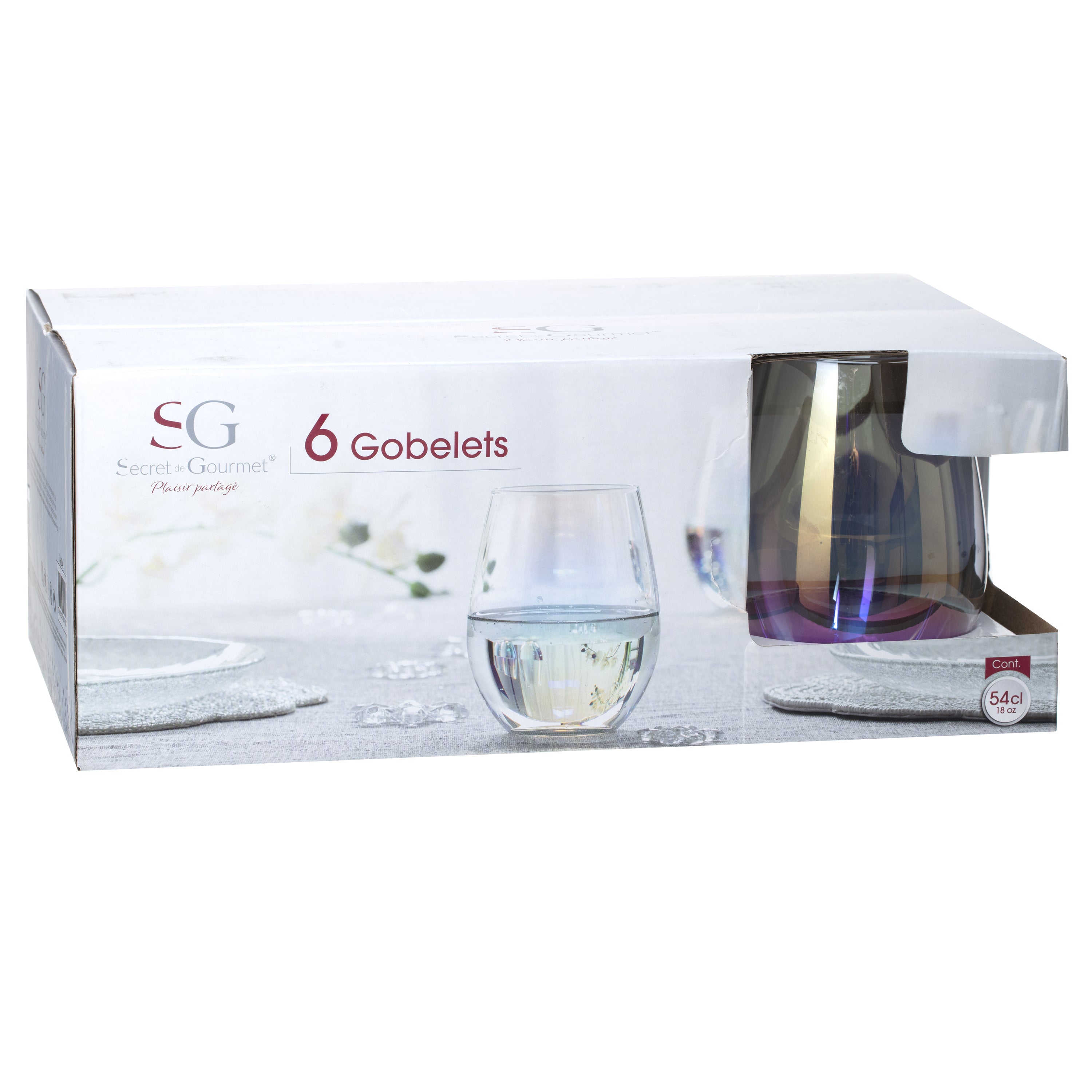 Set pahare set 6 fantasy 54 cl - Secret de Gourmet