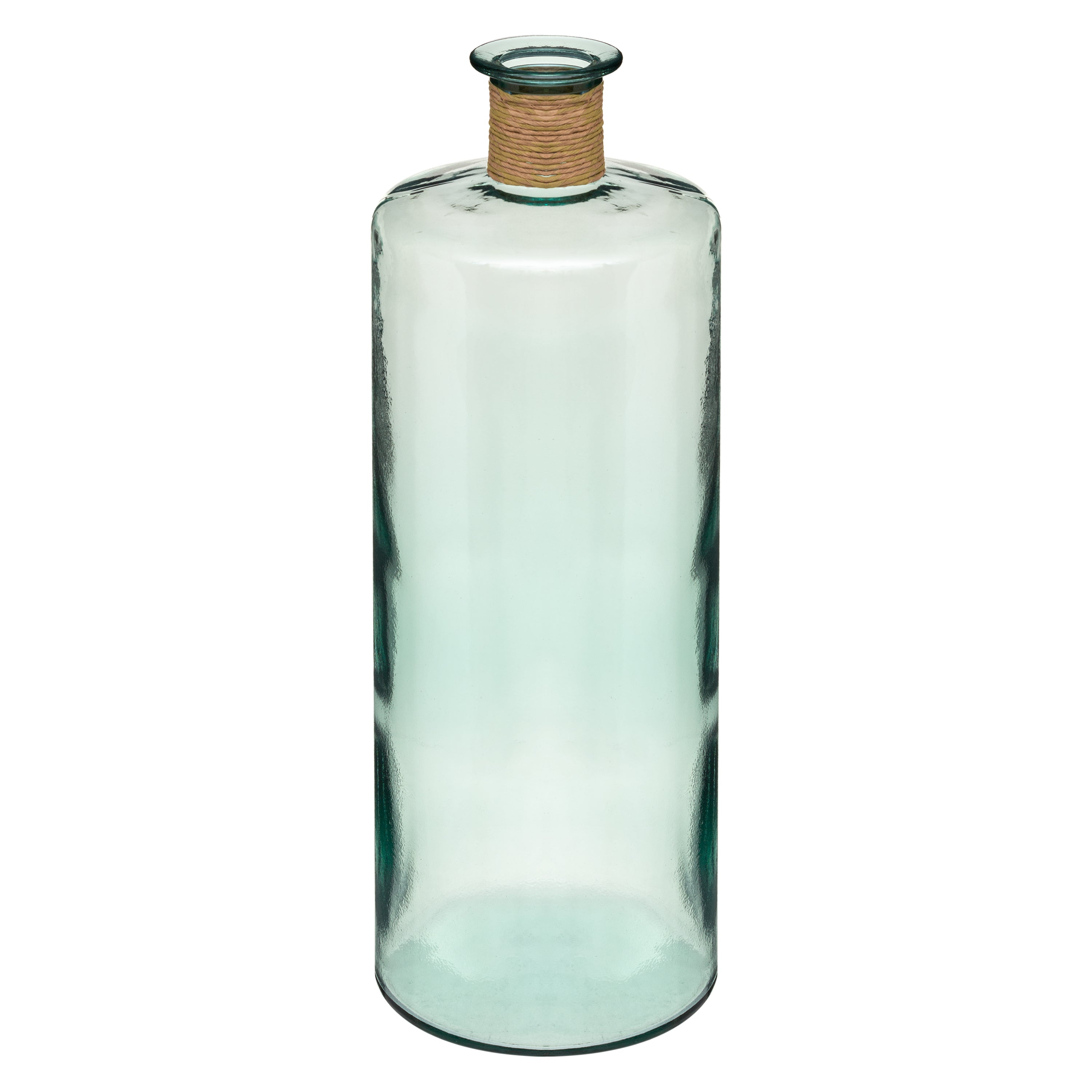 Decor pentru casa, sticla reciclata patrata H75 cm - Atmosphera