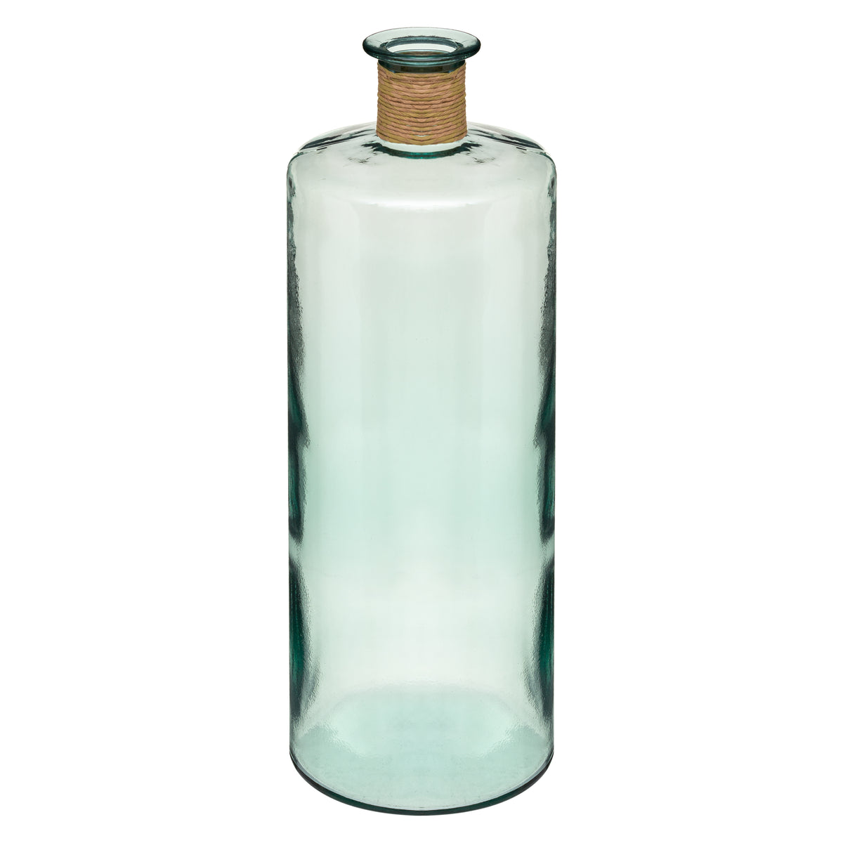 Decor pentru casa, sticla reciclata patrata H75 cm - Atmosphera