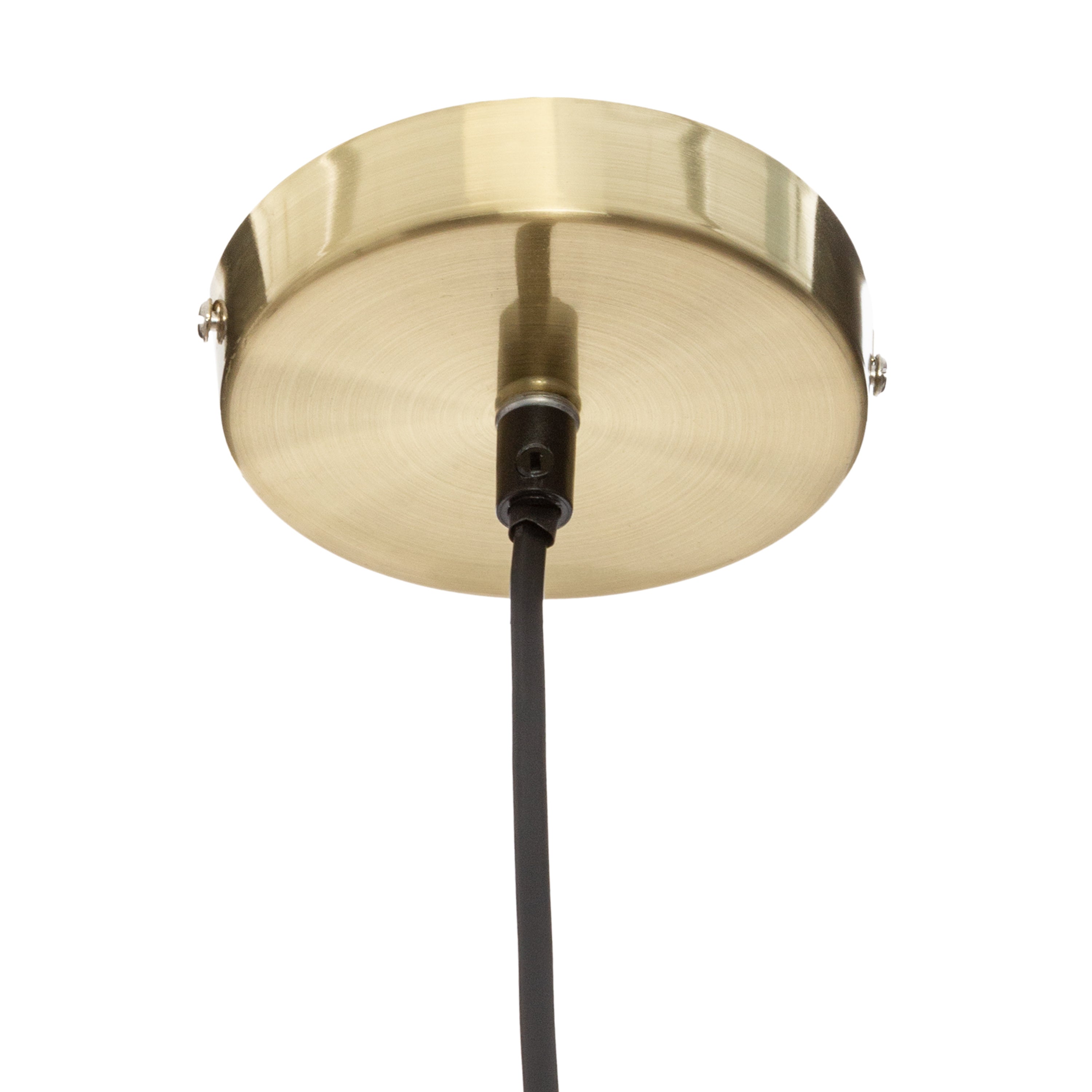 Corp de iluminat, lampa suspendata dris glob sticla alb D20 cm - Atmosphera
