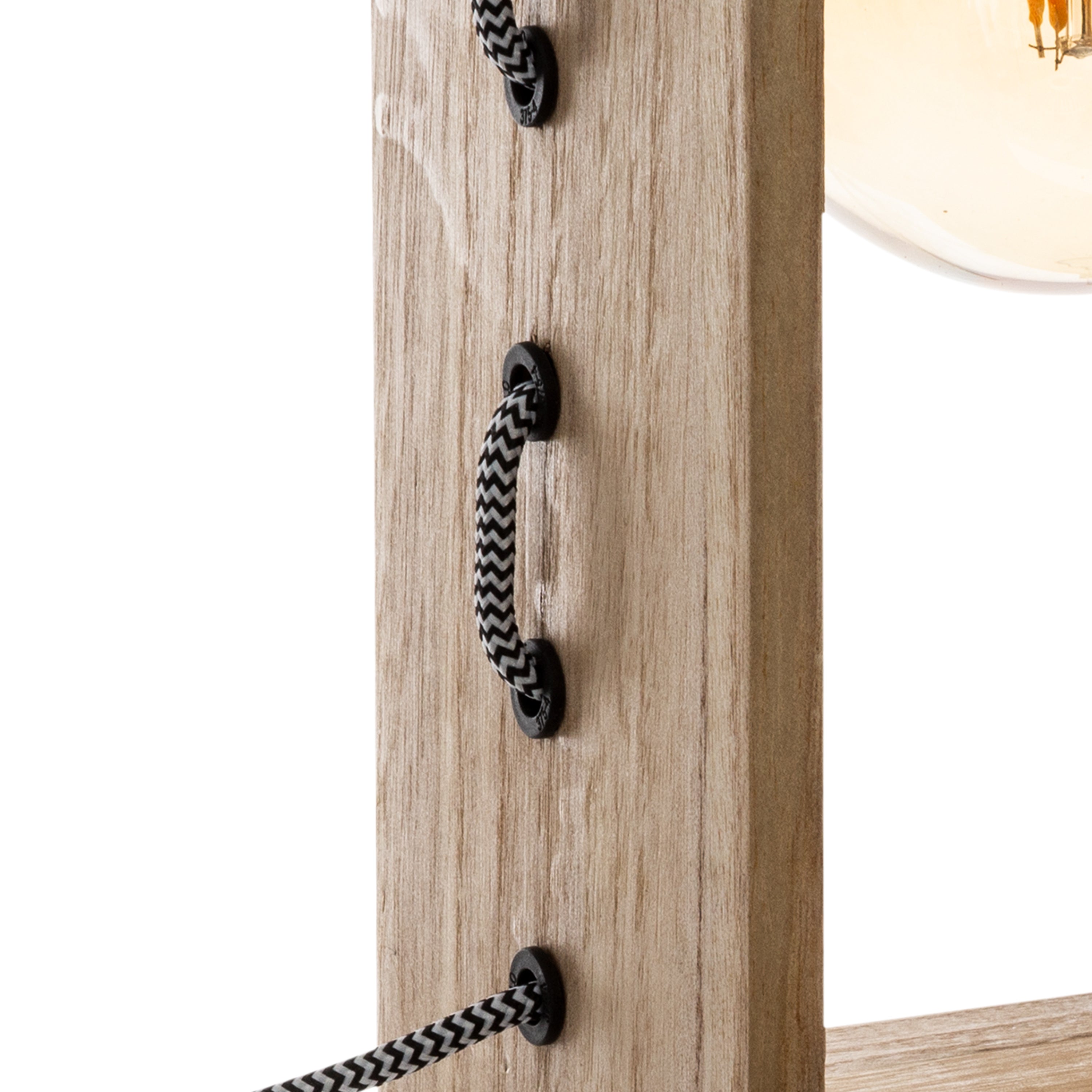 Corp de iluminat, lampa dreptunghiulara iwata natur H28 cm - Atmosphera