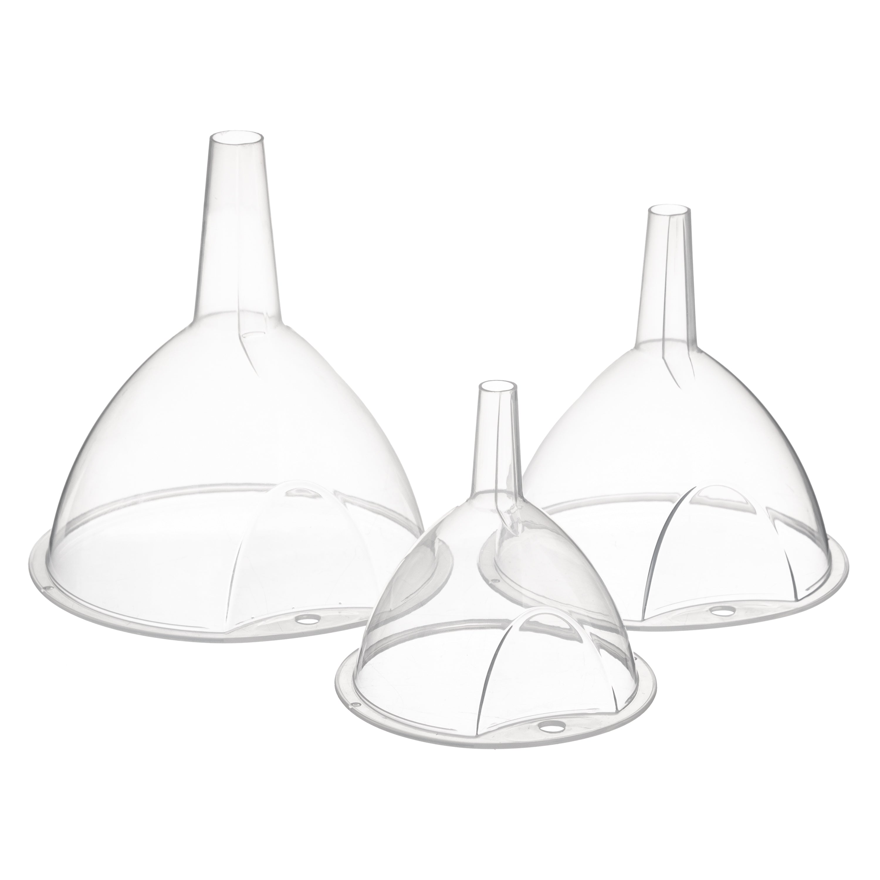 Palnie plastic transparent set 3 buc - Five