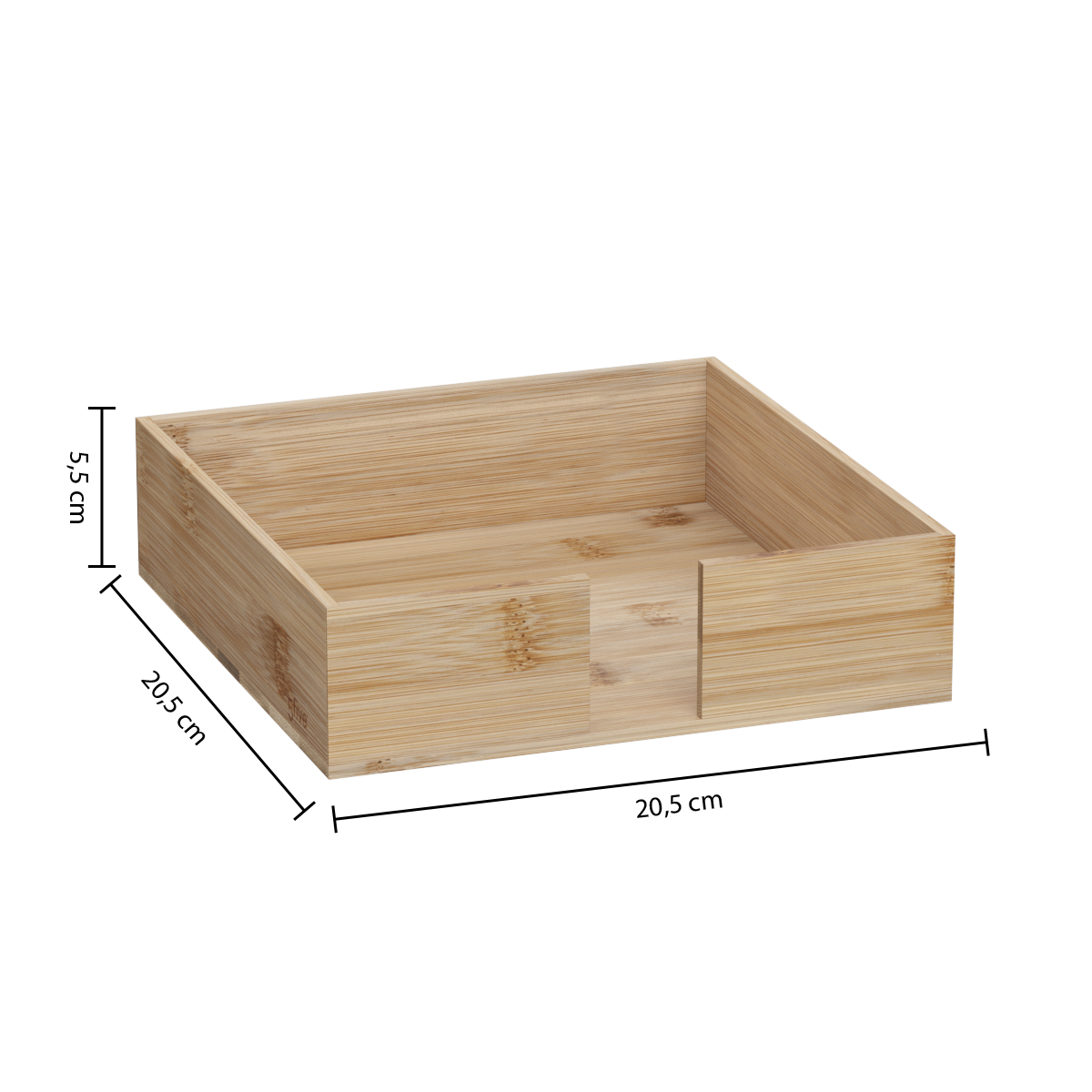 Organizator servetele bambus - Five