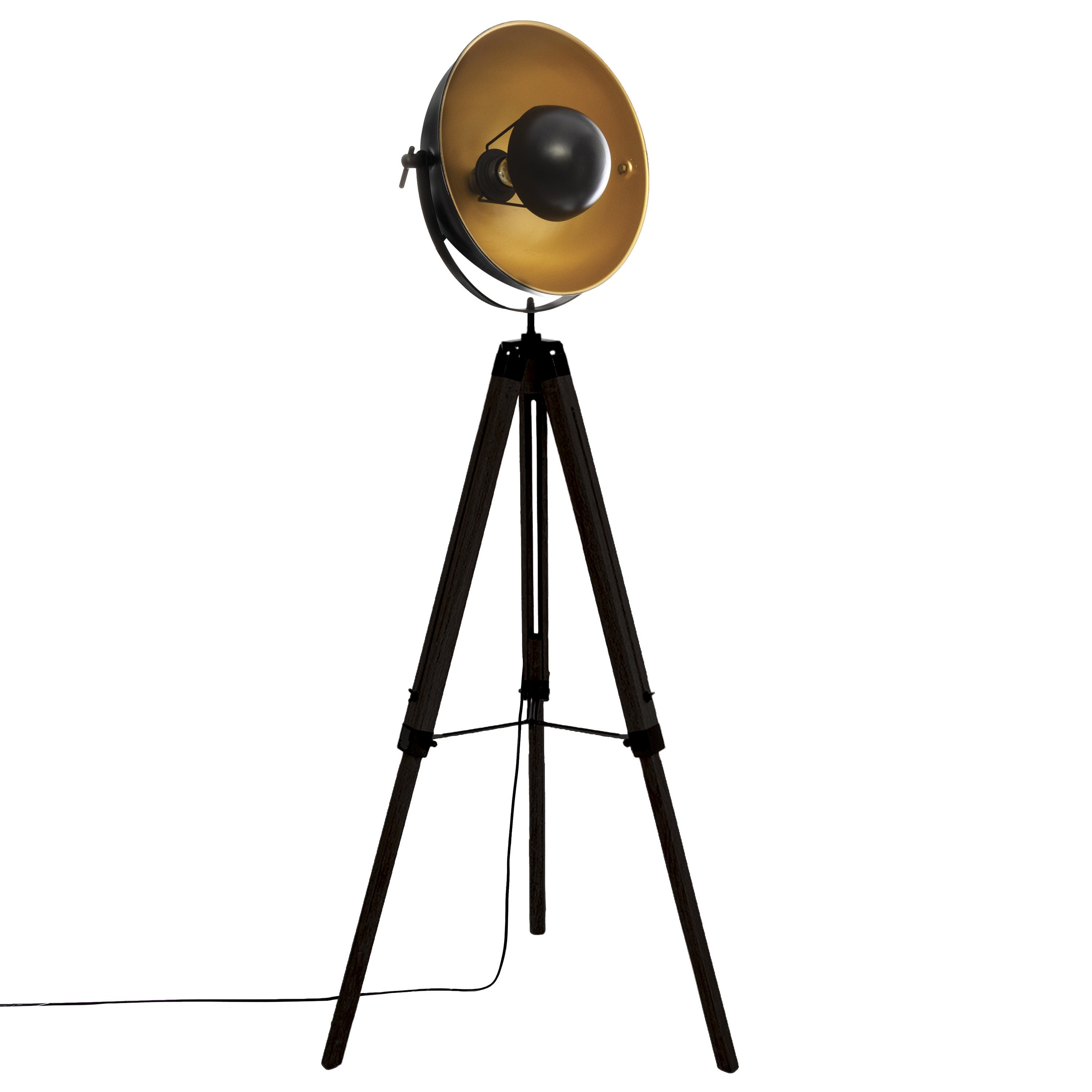 Corp de iluminat, lahti lampa podea trepied neg H160 cm - Atmosphera