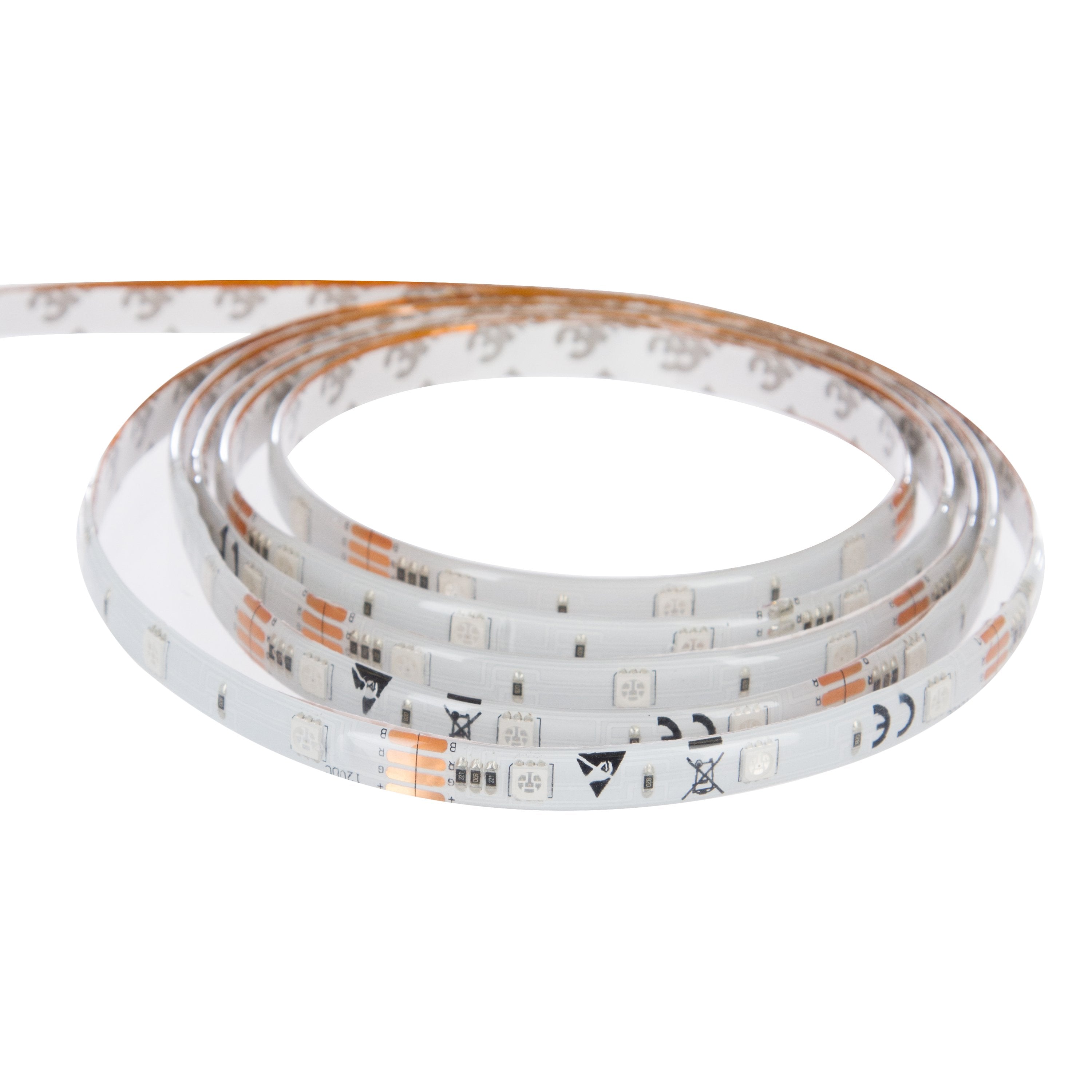 Banda LED cu alimentare la priza 3 m lungime lumina multicolora cu telecomanda Atmosphera
