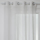 Perdea voal sab alb 140 x 240 cm - Atmosphera