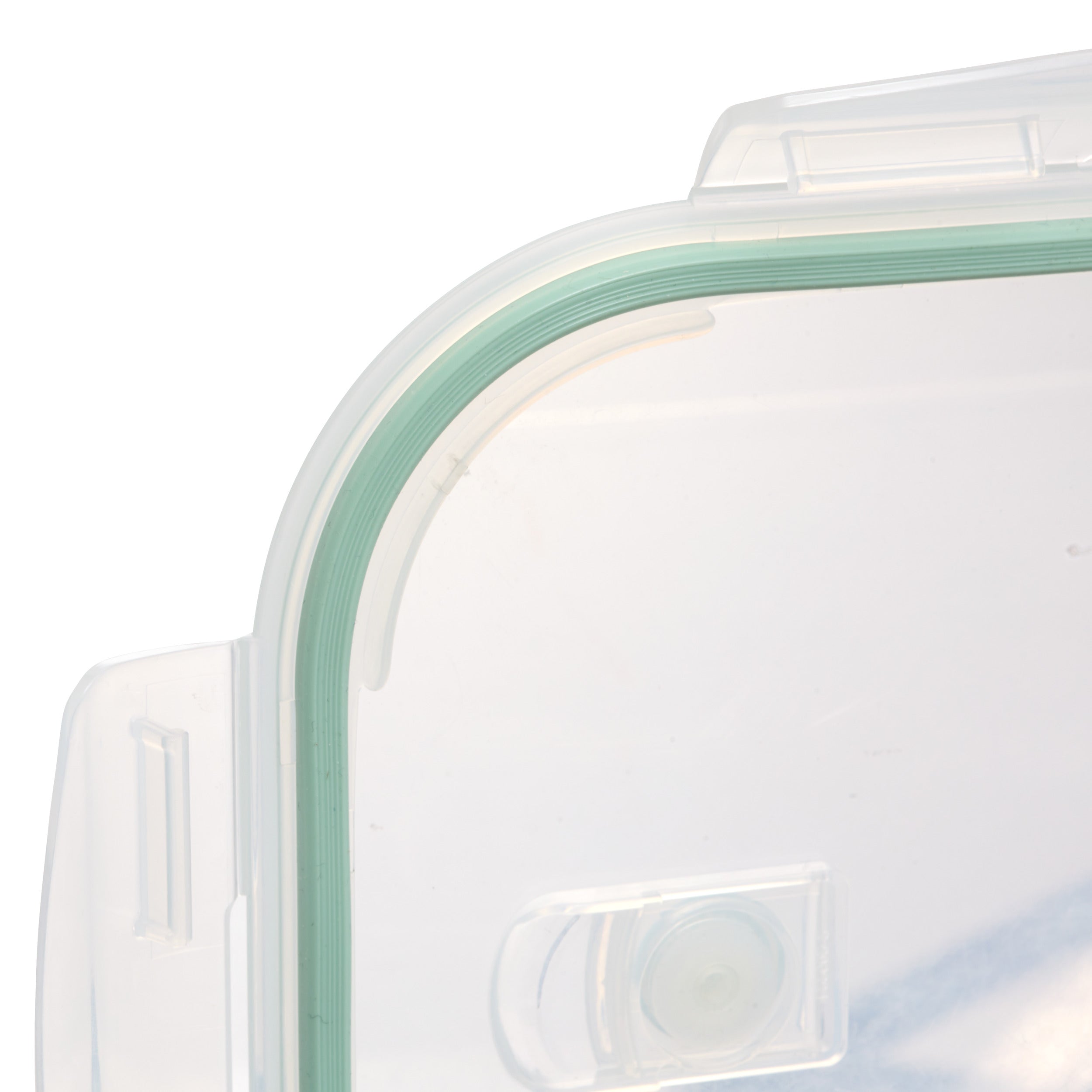 Cutie dreptunghiular sticla 1,18 l clipeat - Five