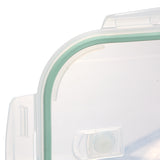 Cutie dreptunghiular sticla 1,18 l clipeat - Five