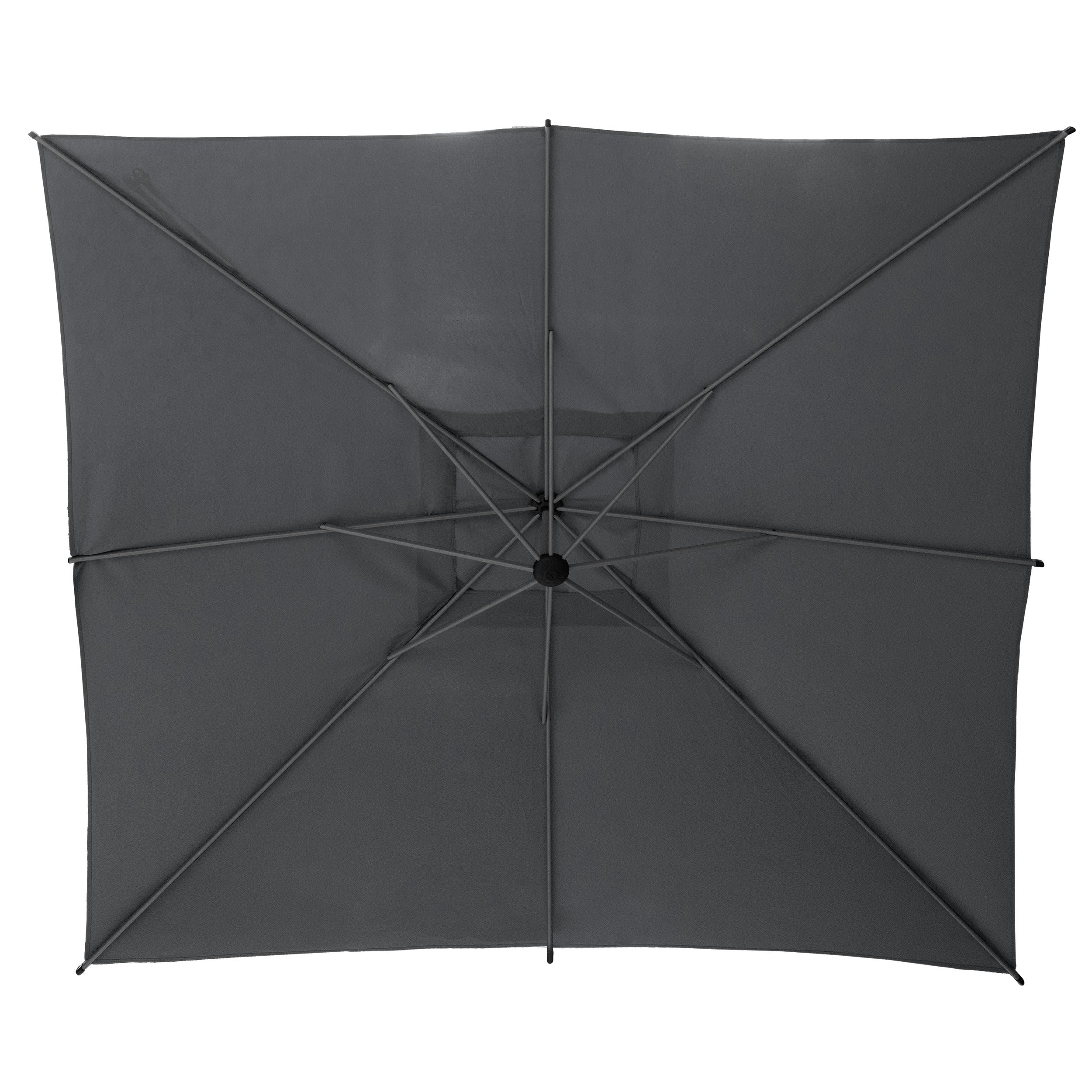 Umbrela de soare Manoa Square Cantilever, Ardezie - Hesperide
