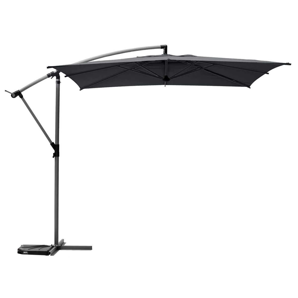 Umbrela de soare Manoa Square Cantilever, Ardezie - Hesperide