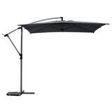 Umbrela de soare Manoa Square Cantilever, Ardezie - Hesperide