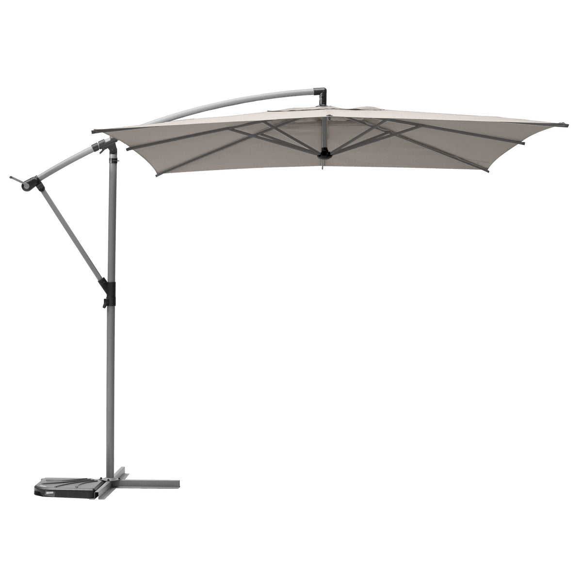 Umbrela de soare Cantilever Square Manoa Taupe - Hesperide