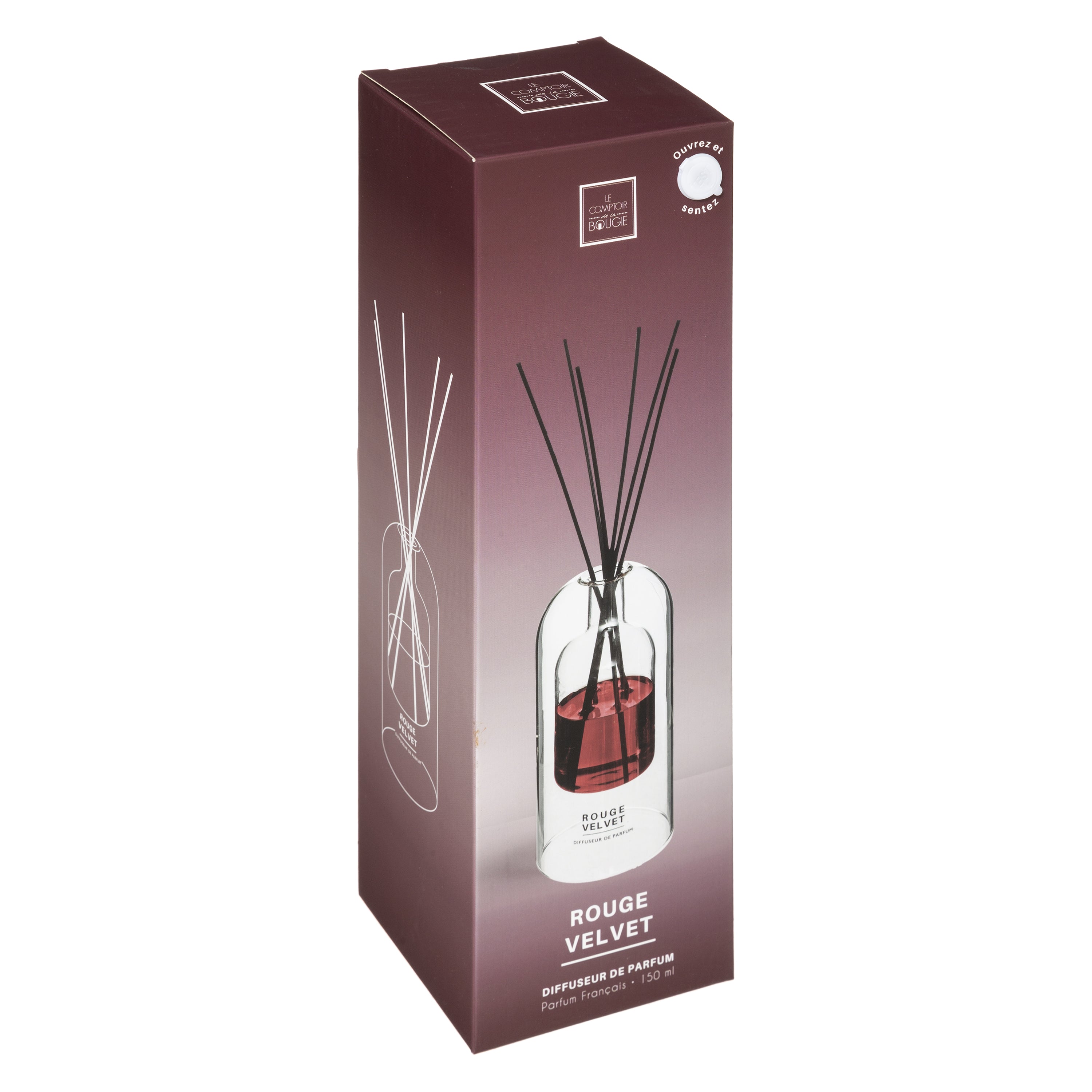 Difuzor de parfum "Ilan" - Cirese, Violete, Patchouli, 150 ml - Atmosphera
