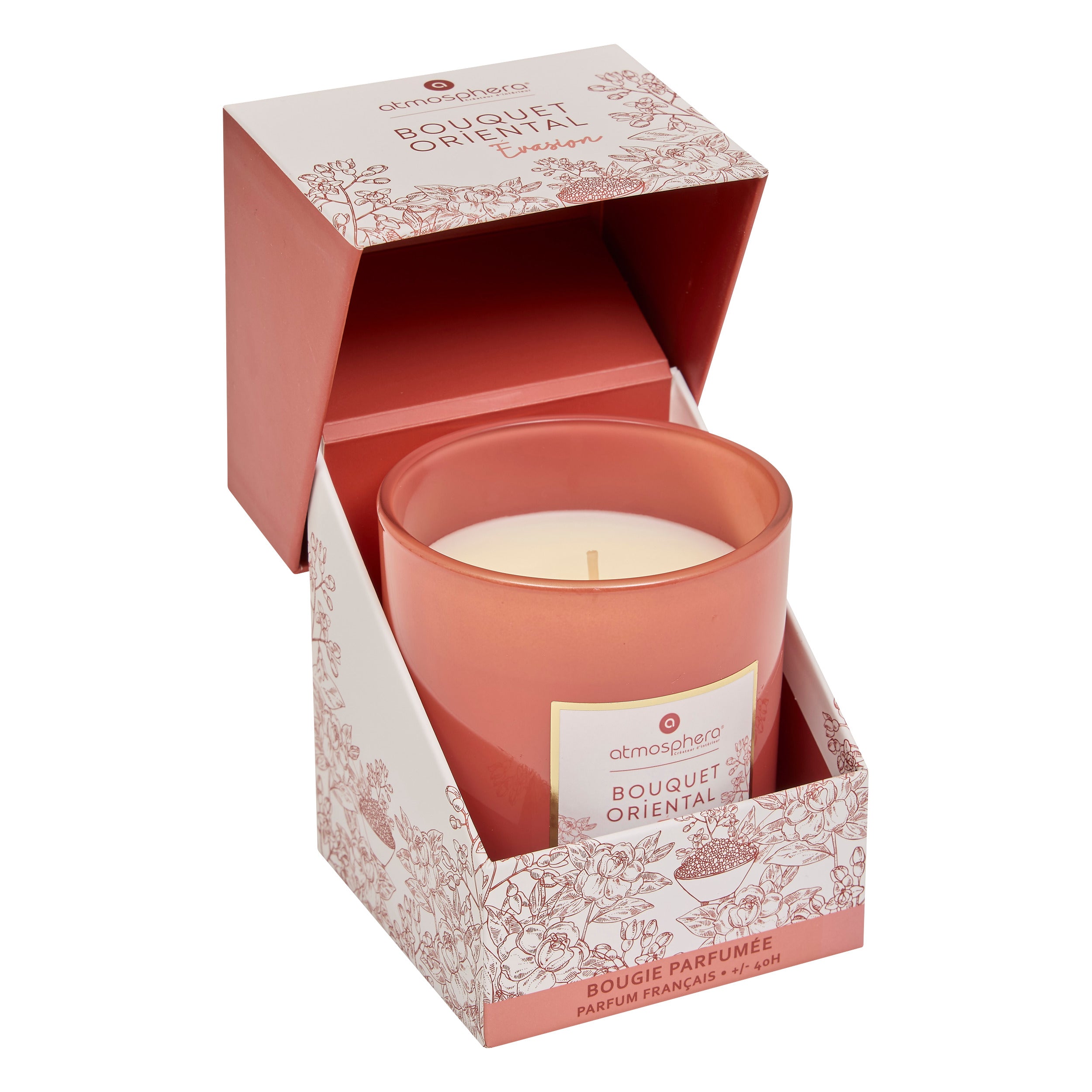 Lumanare parfumata "Mael" - Buchet oriental, 190 g - Atmosphera