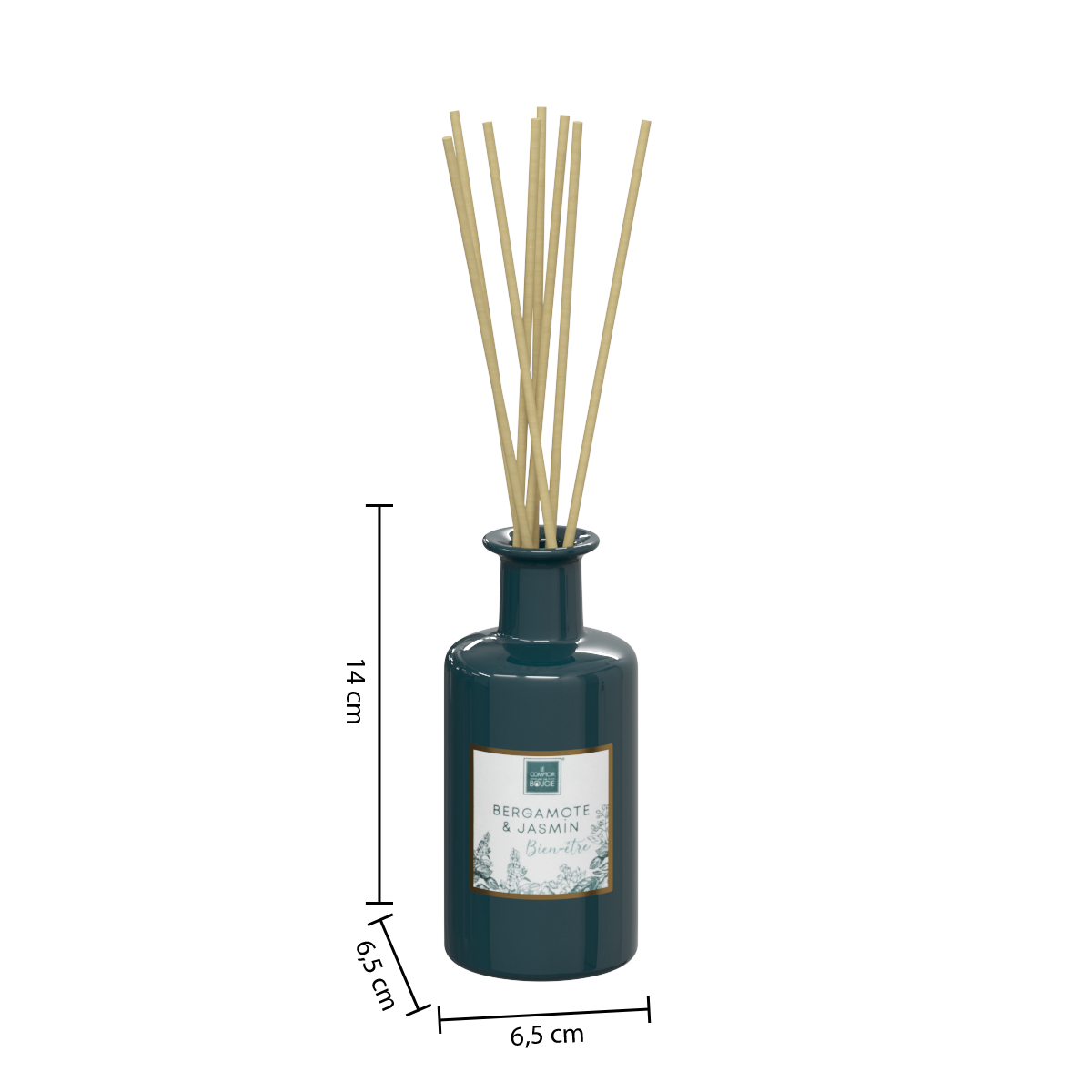 Difuzor de parfum "Mael" - Bergamota si iasomie, 200 ml - Atmosphera