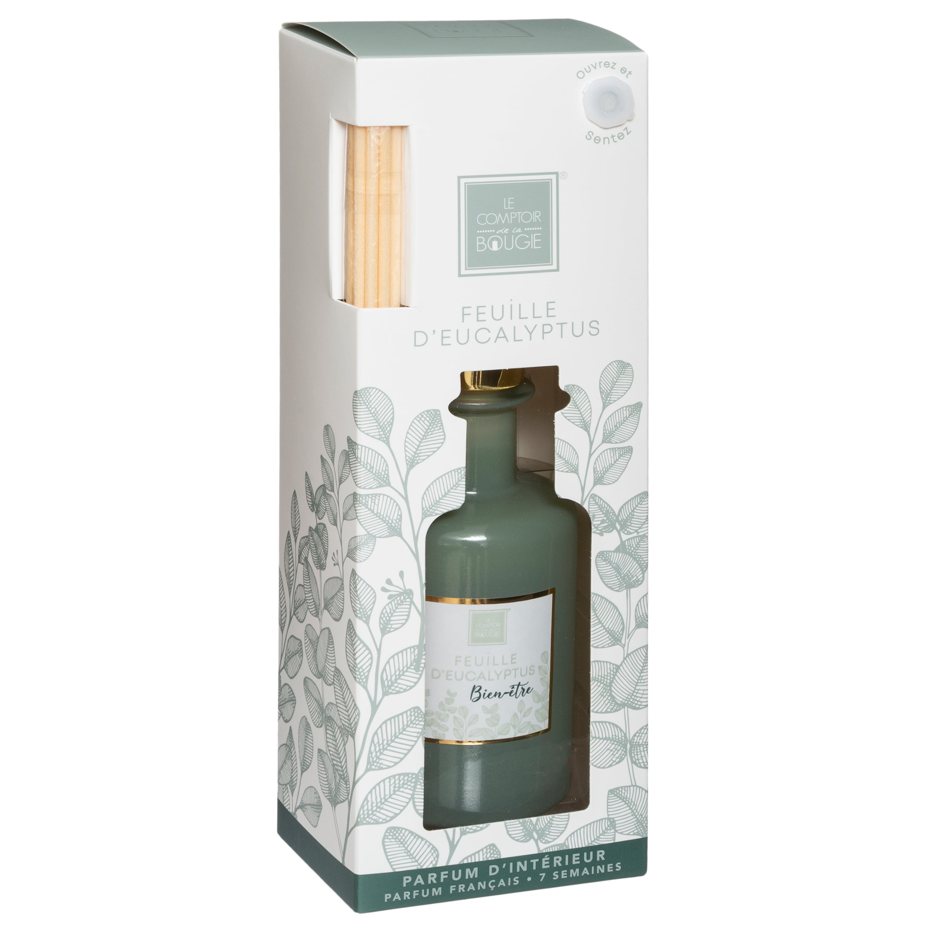 Difuzor de parfum "Mael" - Frunze de eucalipt, 200 ml - Atmosphera