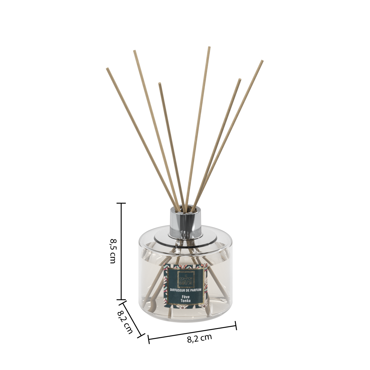 Difuzor de parfum "Neda" - Fava tonka, 200 ml - Atmosphera