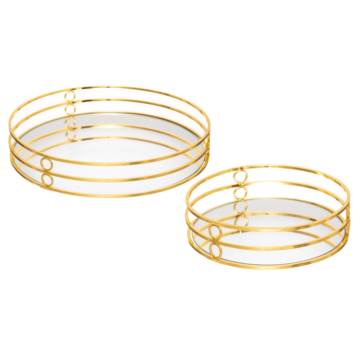 Tava metal aurie feel set 2 buc - Atmosphera