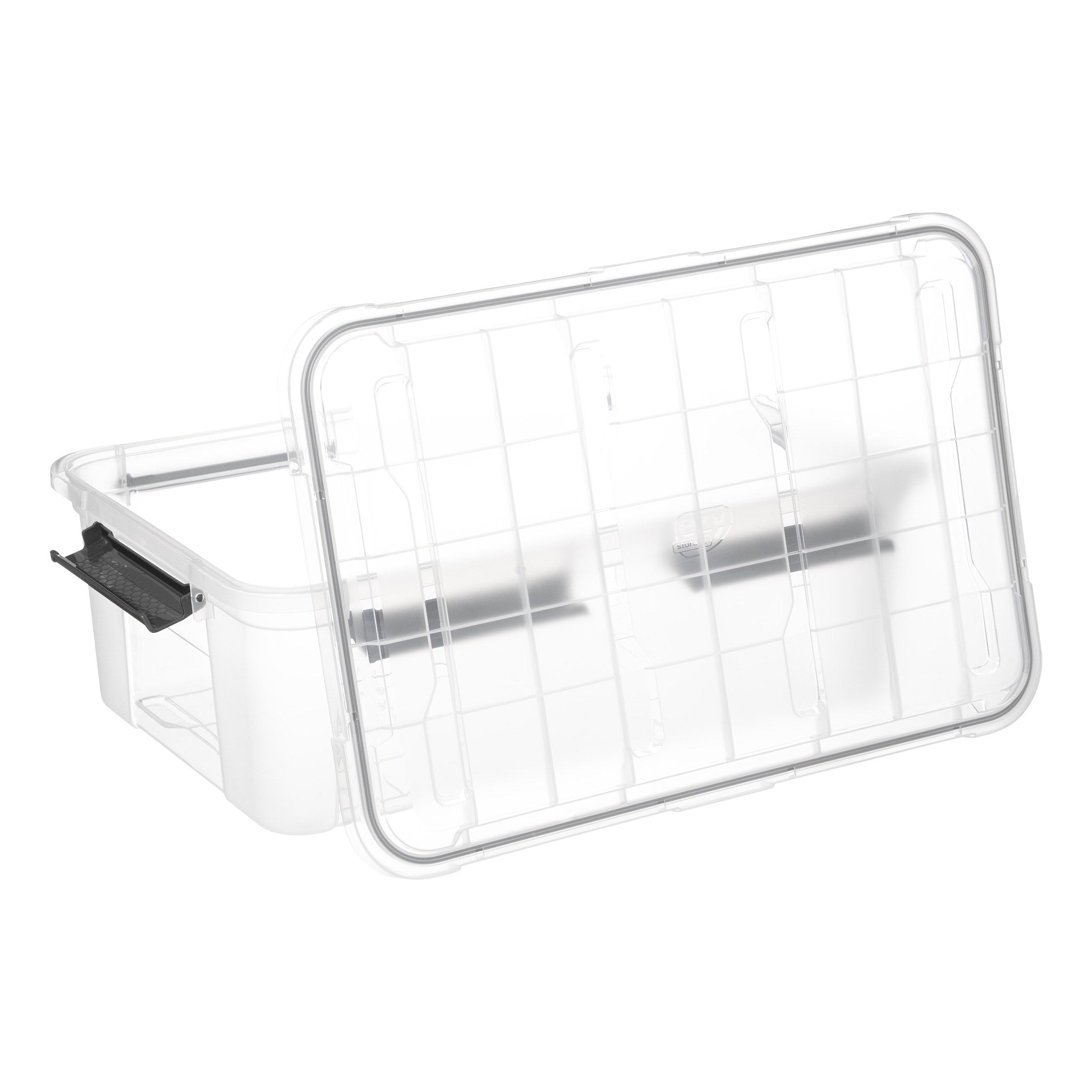 Cutie depozitare plastic cu capac, 32 l