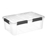 Cutie depozitare plastic cu capac, 32 l