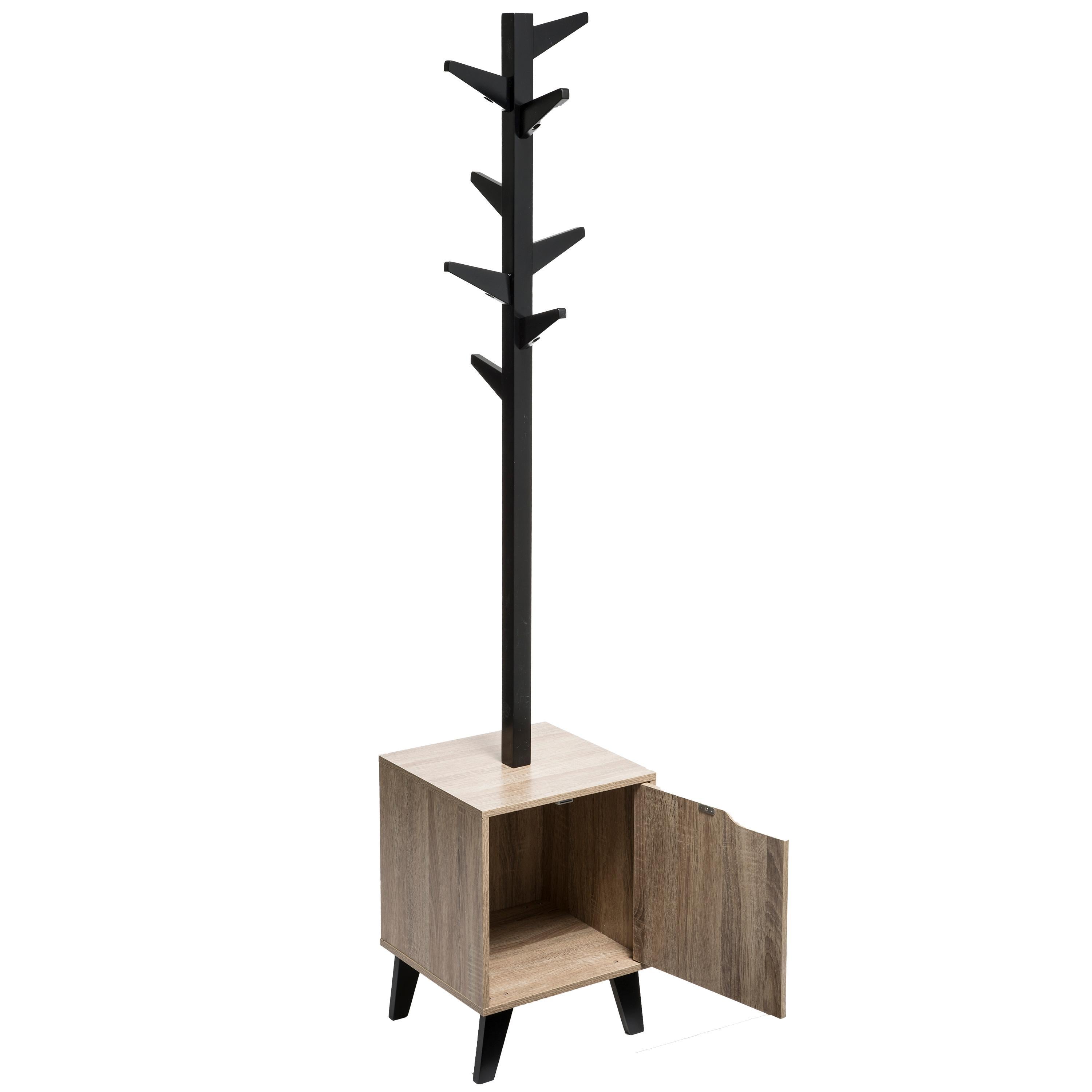Organizator casa, cuier lemn 8h mix n feet - Five