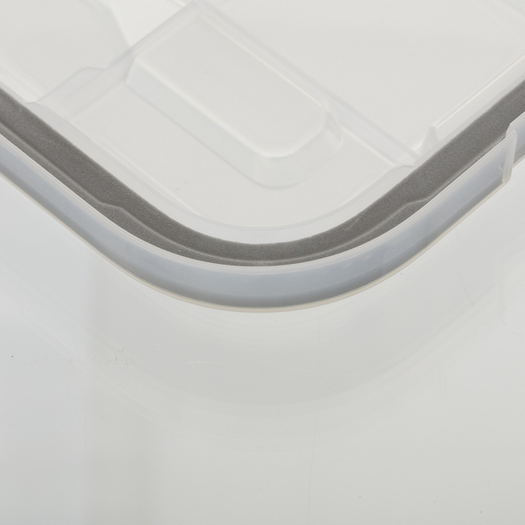 Cutie depozitare plastic cu capac, 50 l