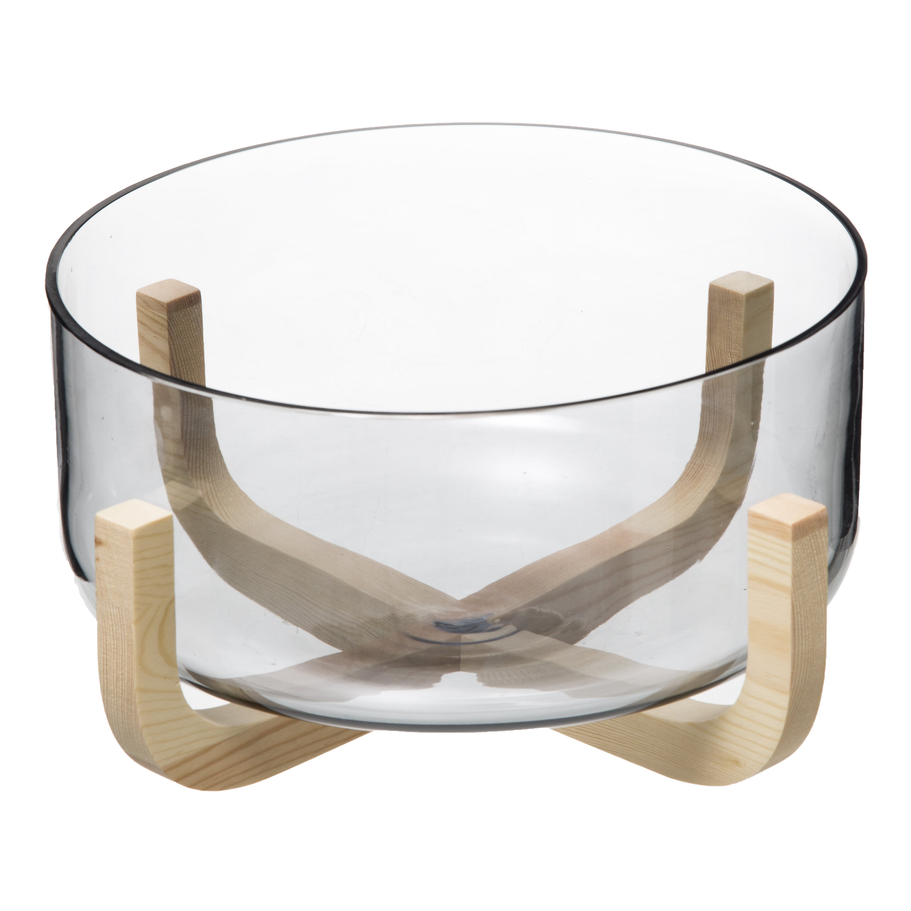 Set boluri salata gri arha D24 cm - Secret de Gourmet