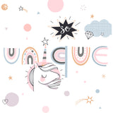 Decoratiune copii, lenjerie pat 140 x 200 cm unicorn - Atmosphera For Kids