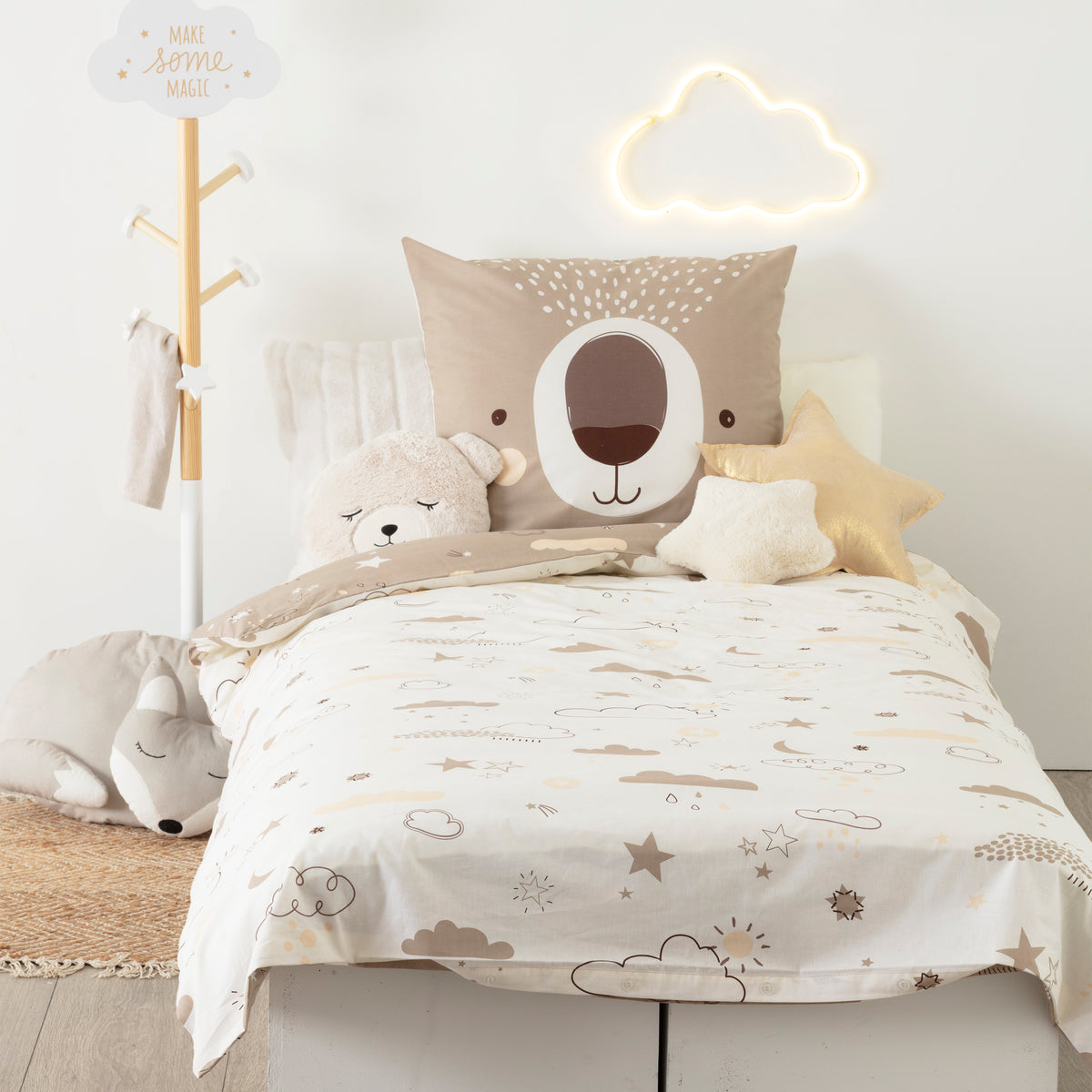 Decoratiune copii, lenjerie pat 140 x 200 cm ursulĐµŃ‚ - Atmosphera For Kids