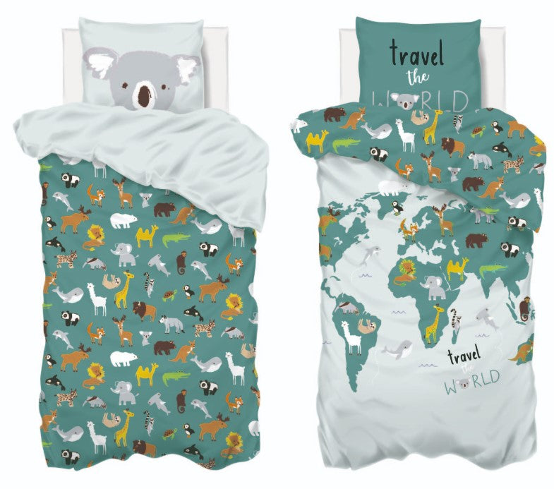 Set pat world 140 x 200 cm - Atmosphera For Kids