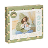 Decoratiune copii, husa aruncare copii dino cu gluga - Atmosphera For Kids