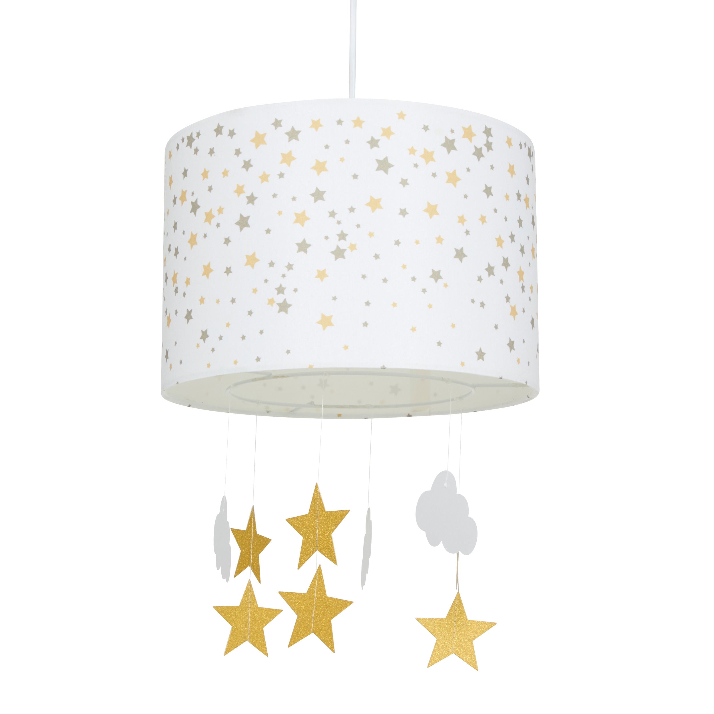 Decoratiune copii, abajur suspendat alb - Atmosphera For Kids