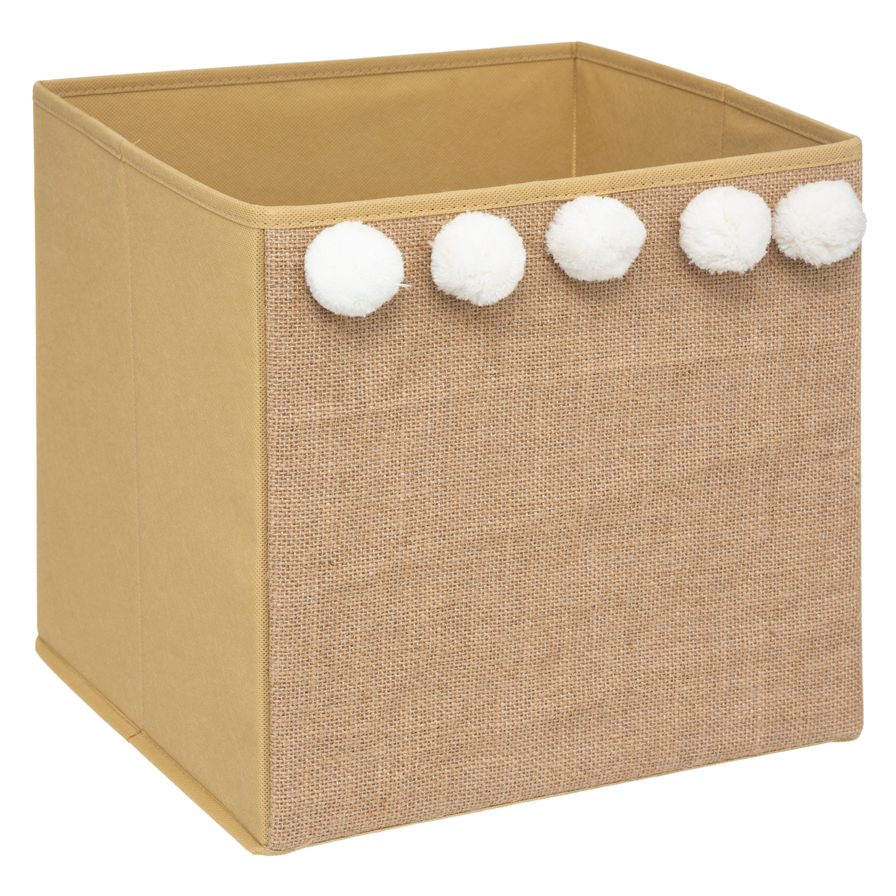 Decoratiune copii, depozitare iuta cu pompon - Atmosphera For Kids