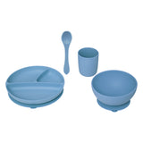 Set masa silicon copii albastru - Atmosphera For Kids
