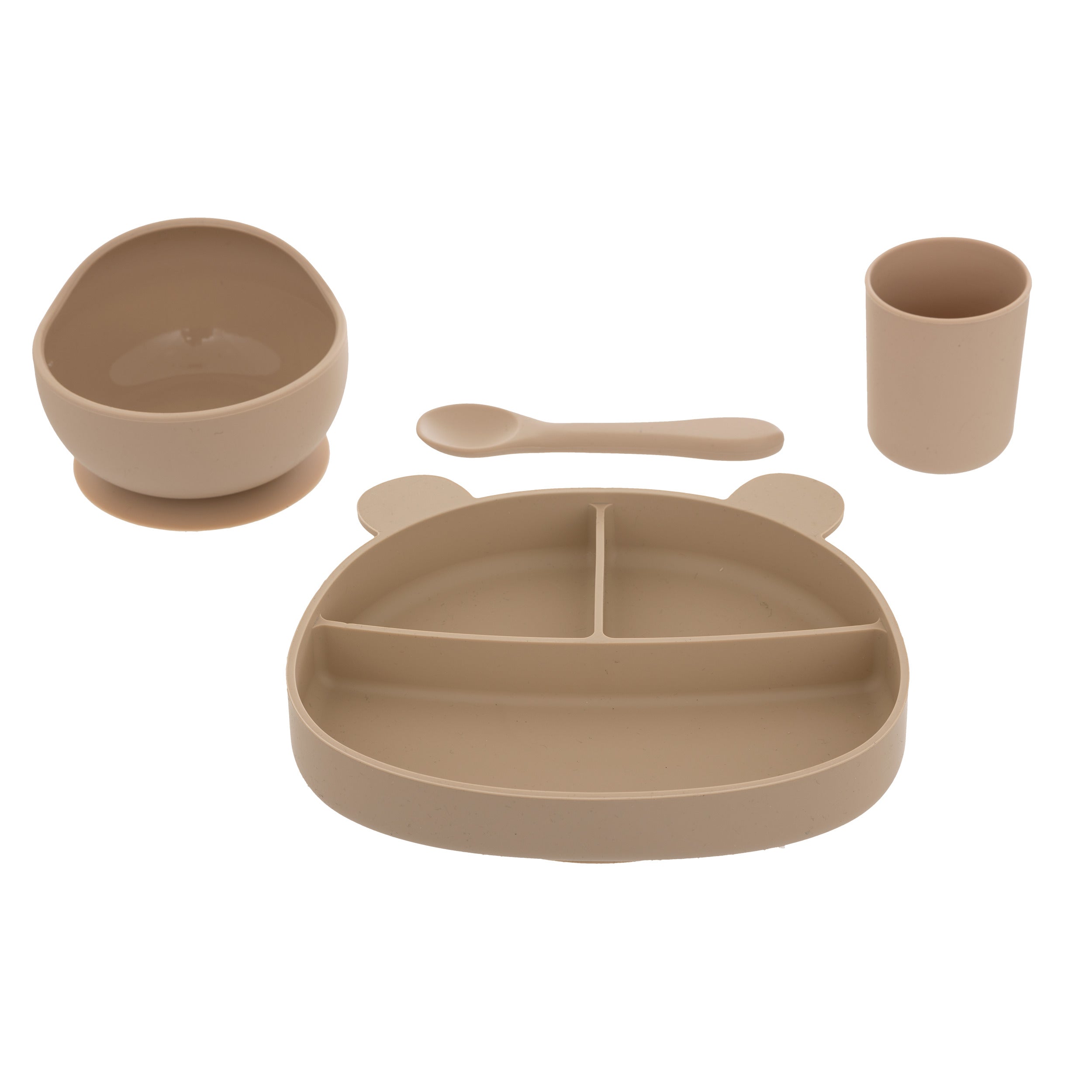 Set masa panda silicon 4 piese - Atmosphera For Kids