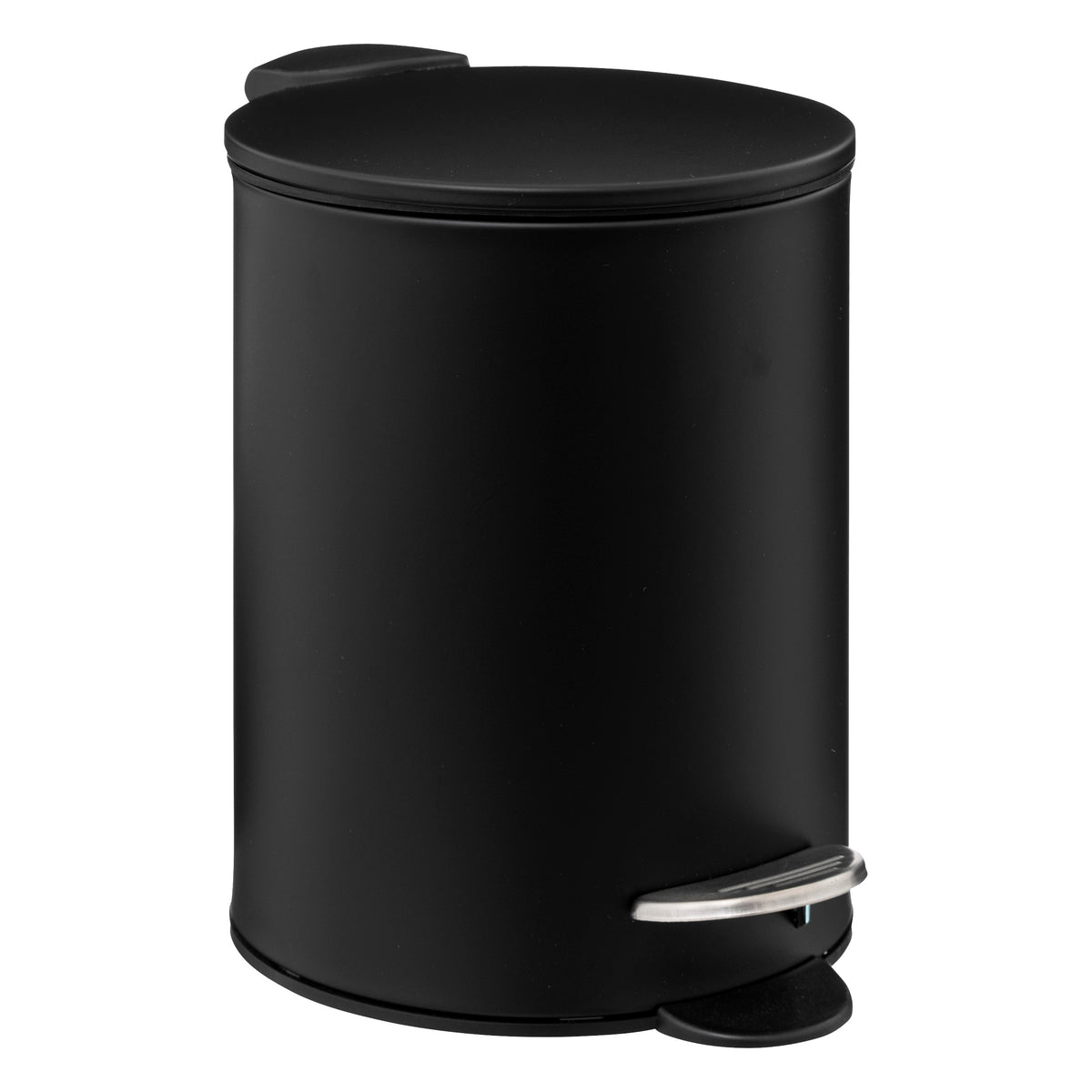Cos gunoi 3 l inchidere moale negru color - Five
