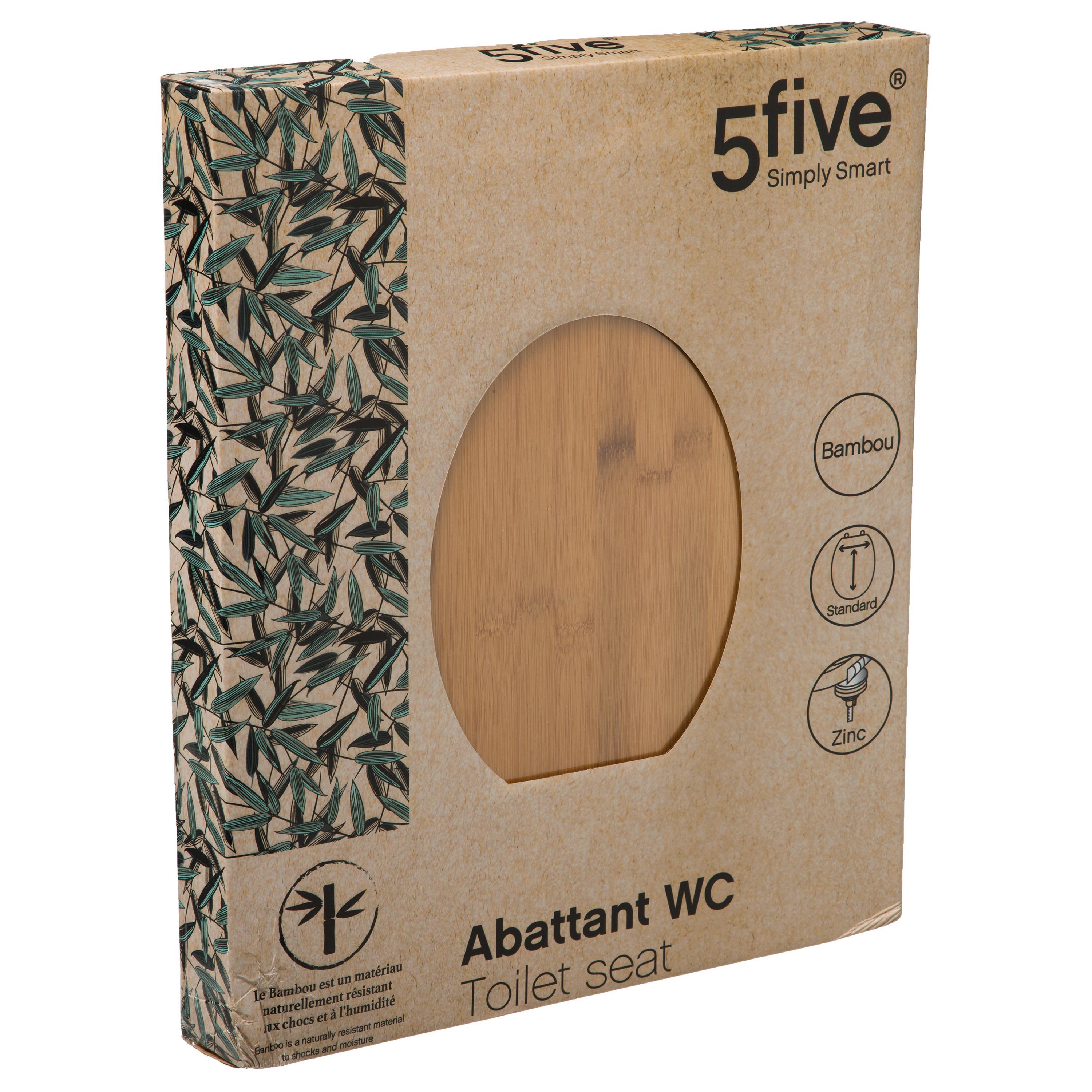 Capac toaleta bambus - Five