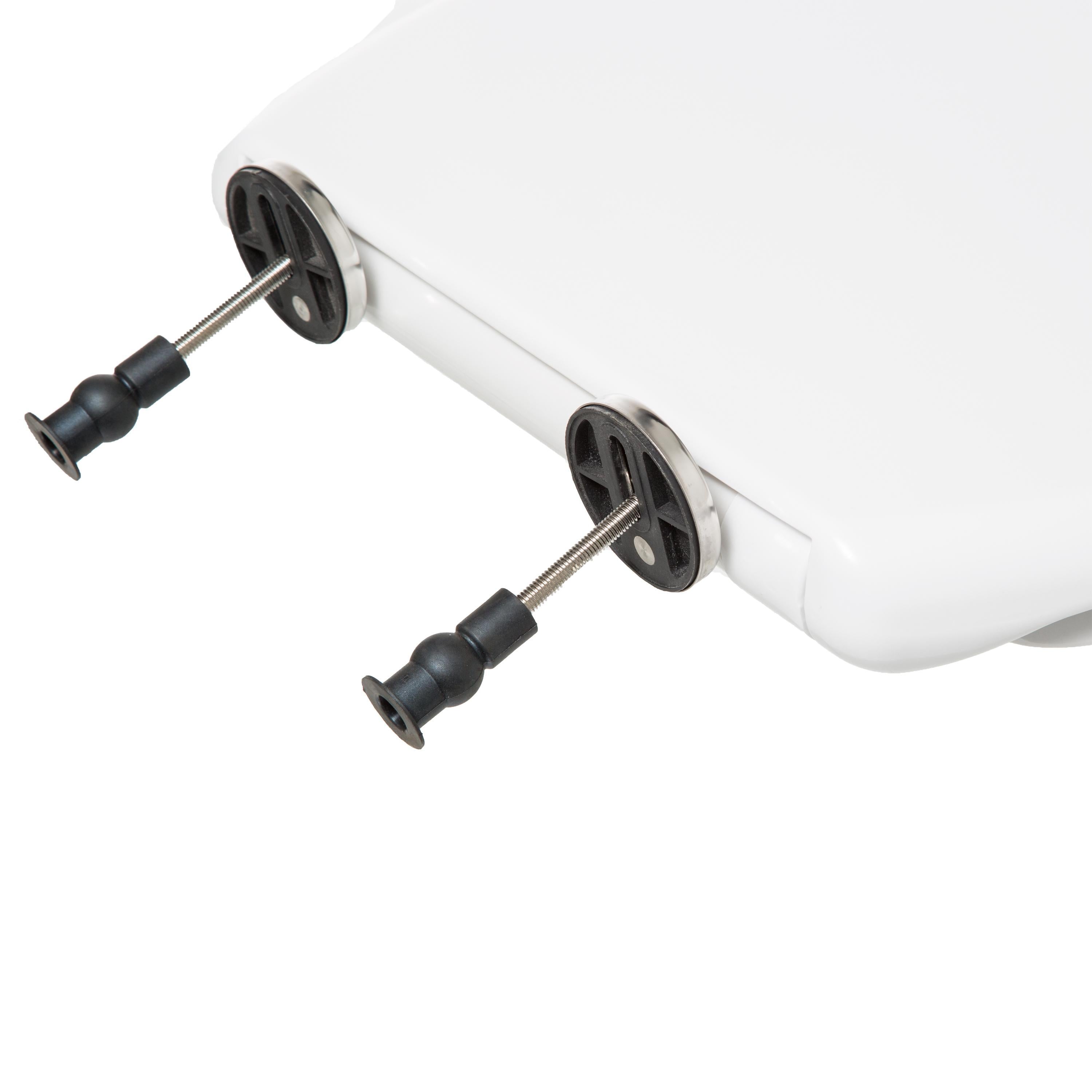 Capac wc moale antibac alb - Five