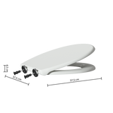 Capac wc moale antibac alb - Five