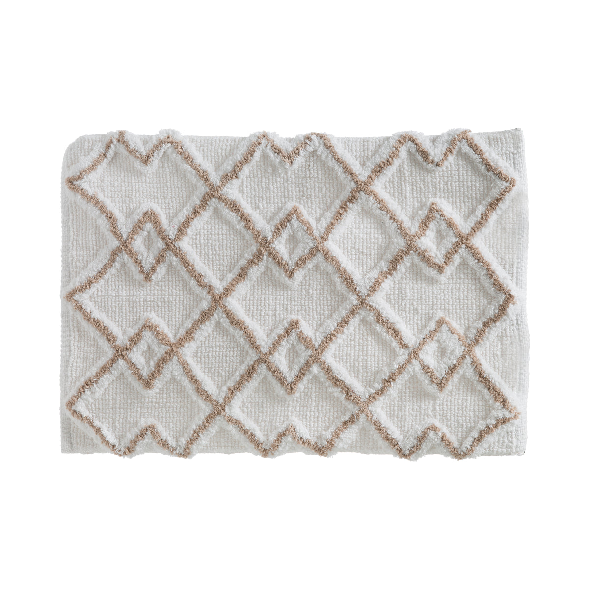 Covoras baie bumbac ethnic 50 x 75 cm taup - Five