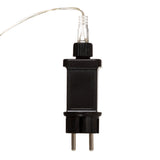 Oglinda rotunda perete bambus LED - Five