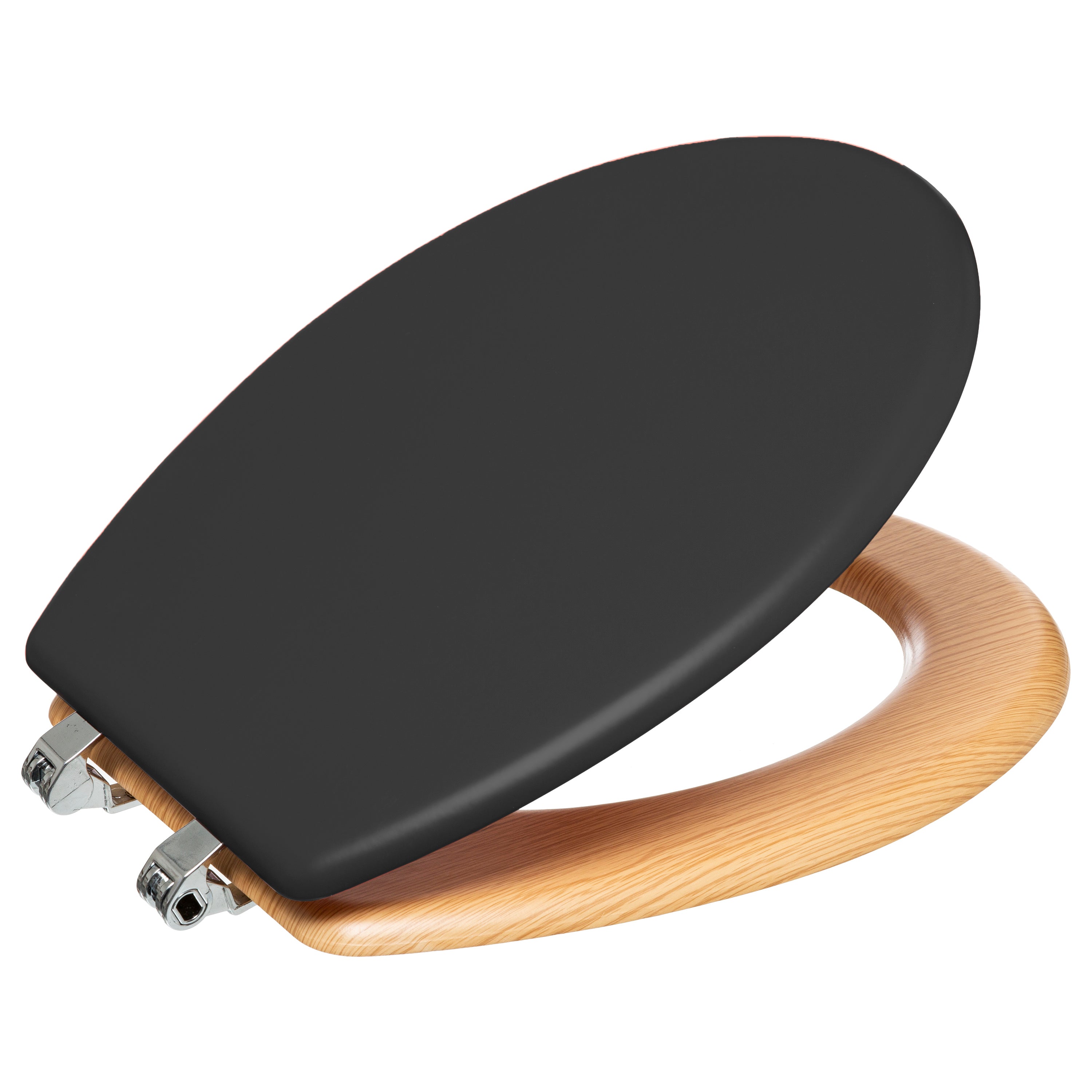 Capac toaleta moale antracit modern - Five