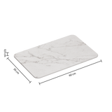 Covoras diato pie alb 39 x 60 cm - Five
