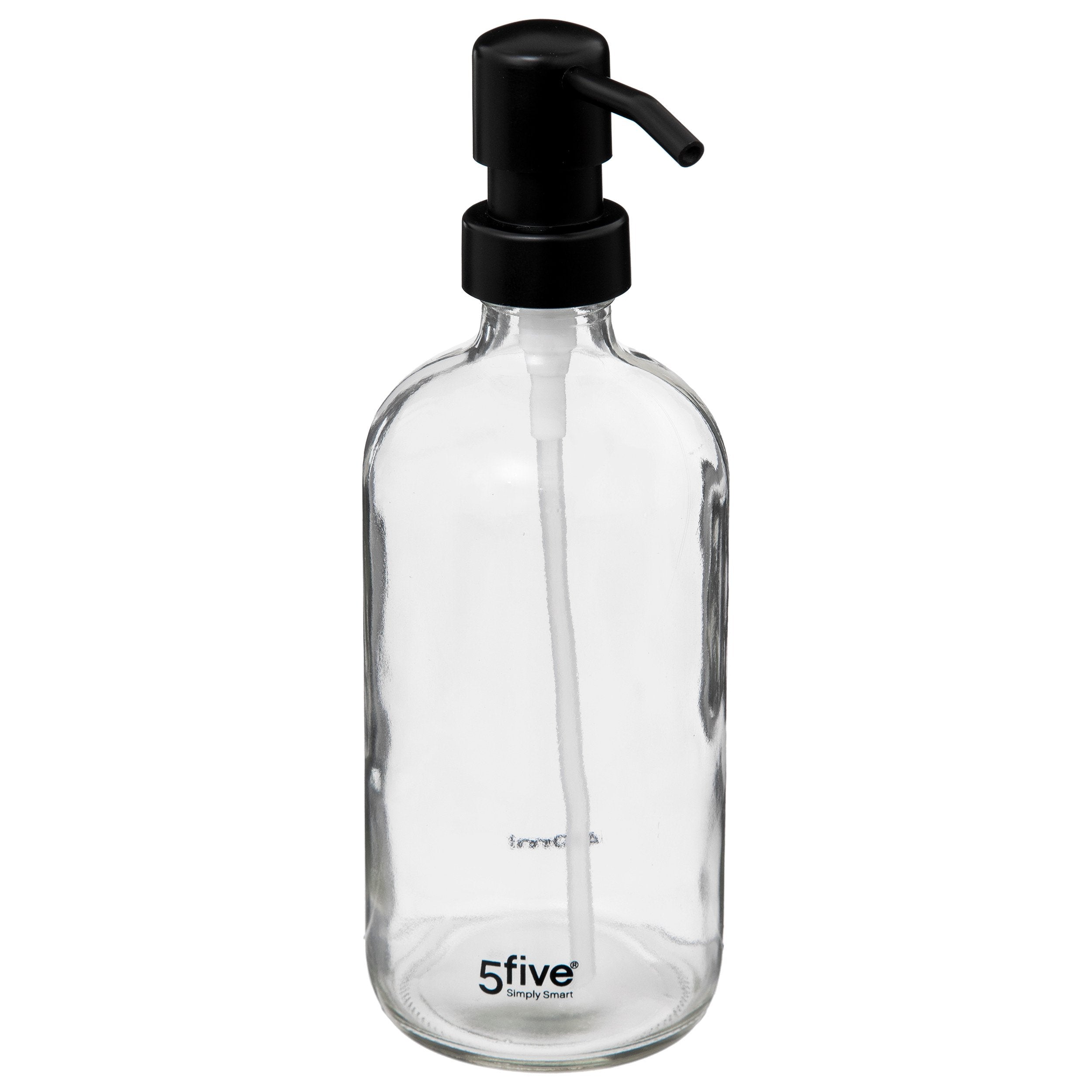 Dozator sapun sticla transparenta 450 ml in cutie display